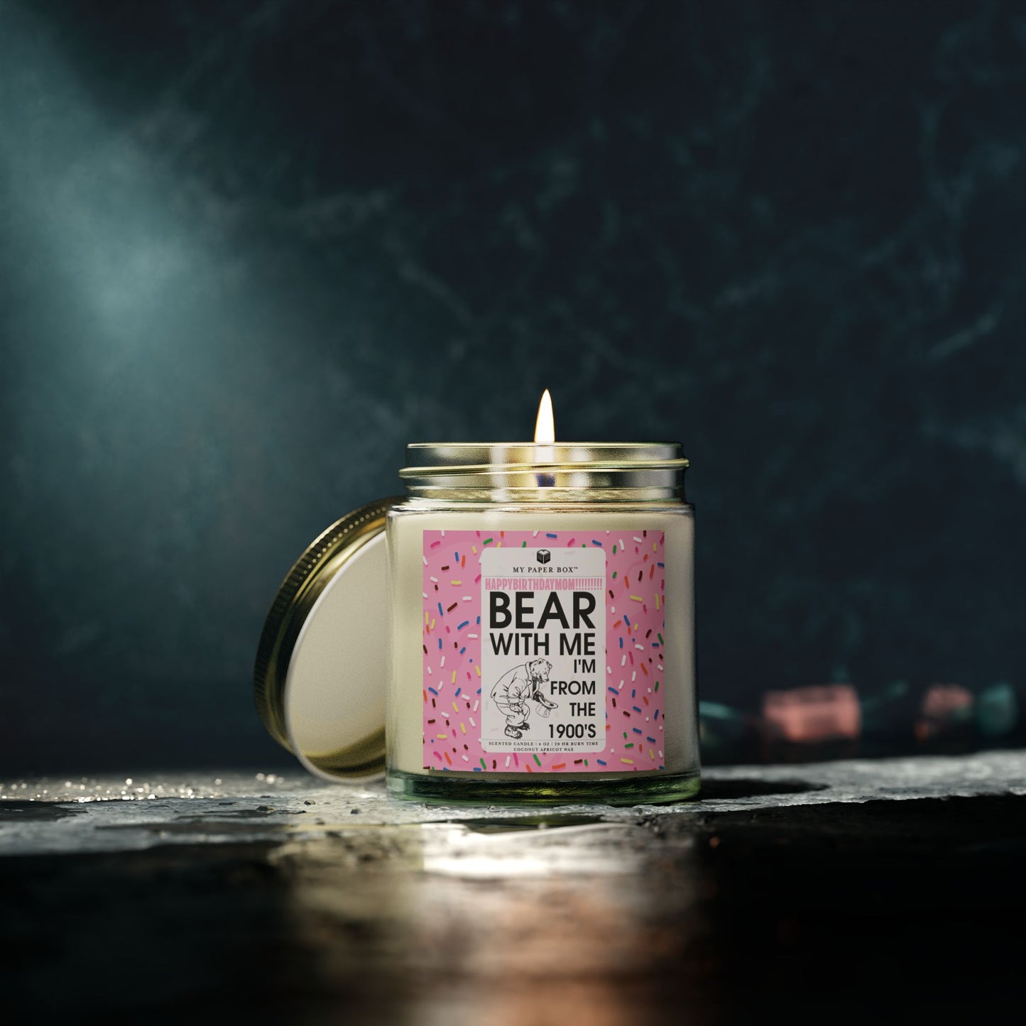 Bear with me Candle