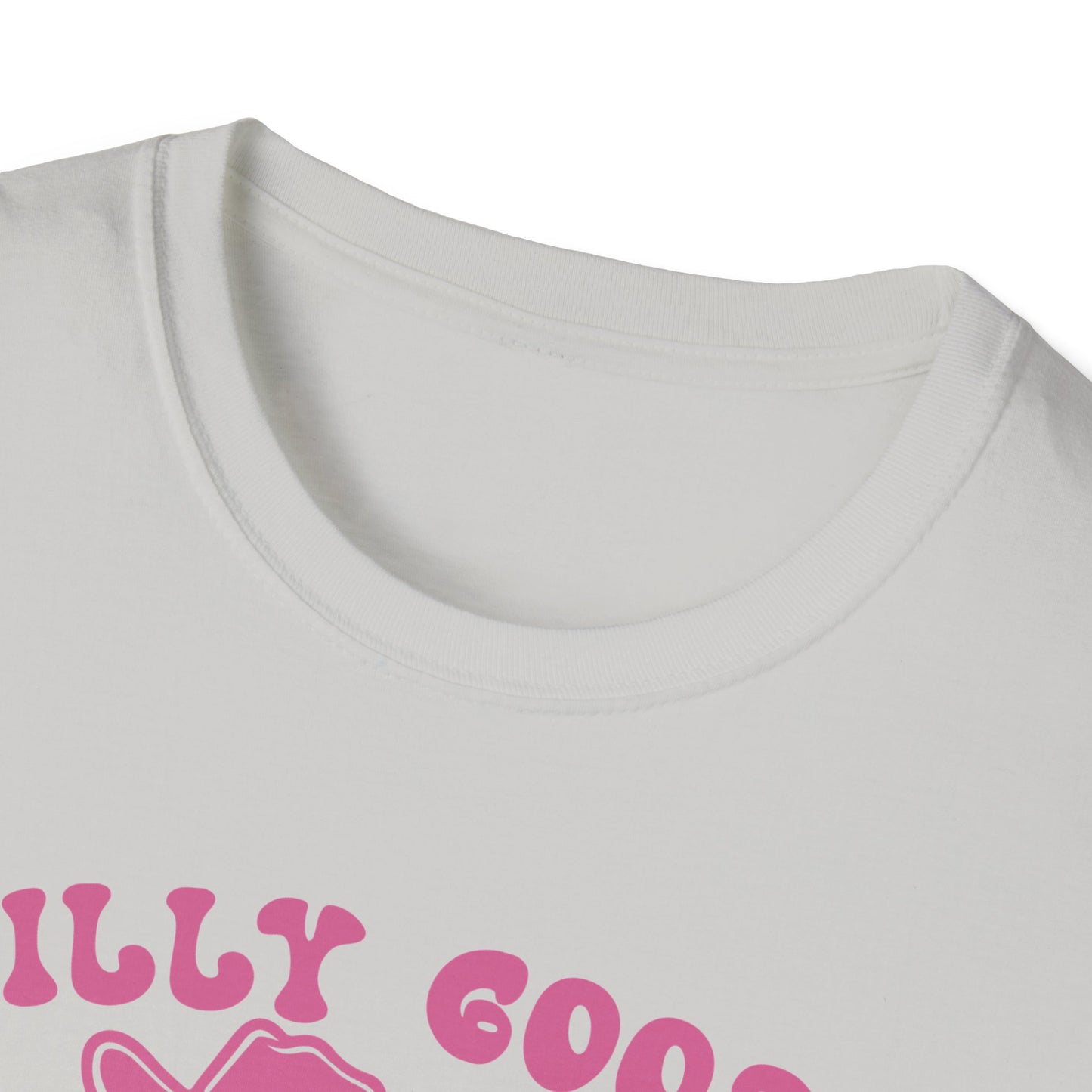 Silly Goose Unisex Softstyle T-Shirt, Fun Tee for Parties, Unique Gift for Animal Lovers, Casual Wear, Funny Statement Shirt