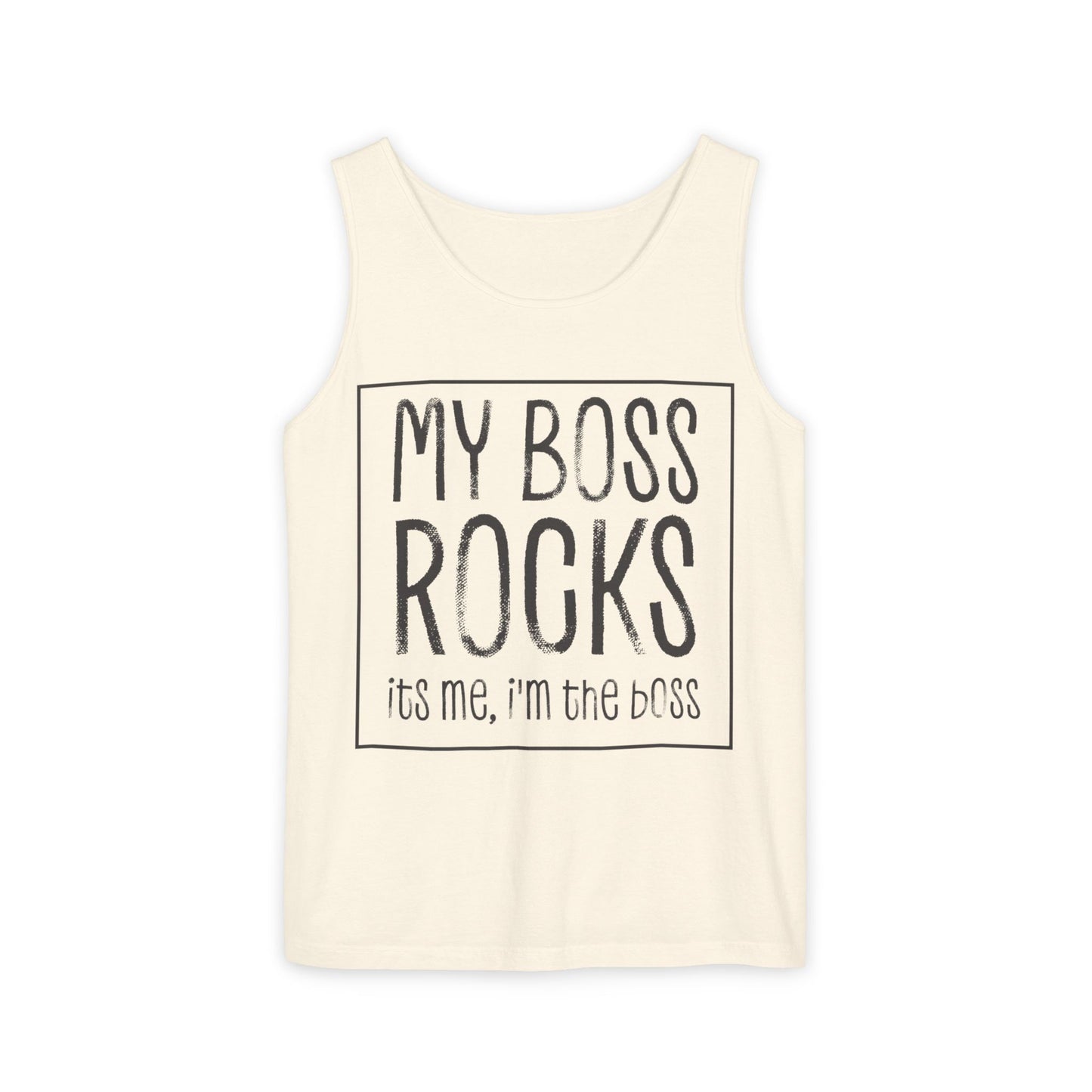 Boss's Day Unisex Garment-Dyed Tank Top