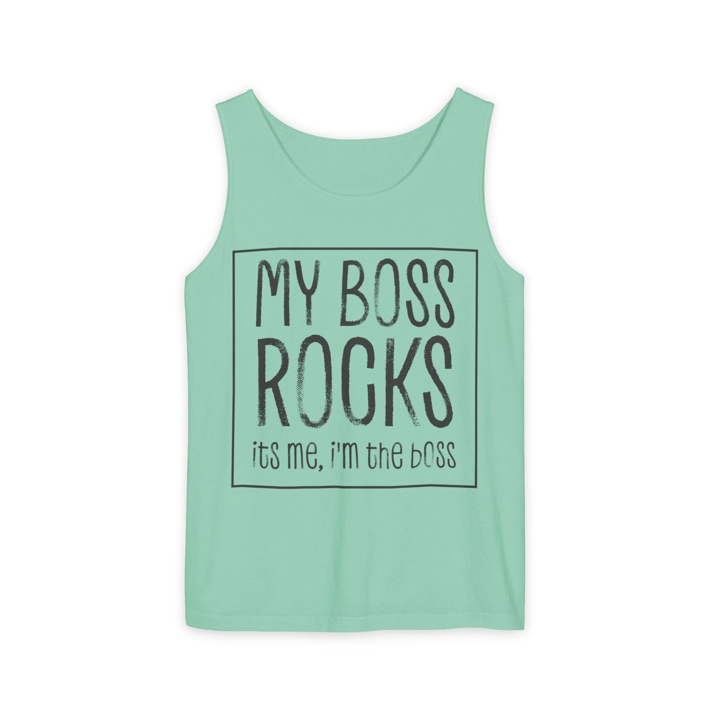Boss's Day Unisex Garment-Dyed Tank Top