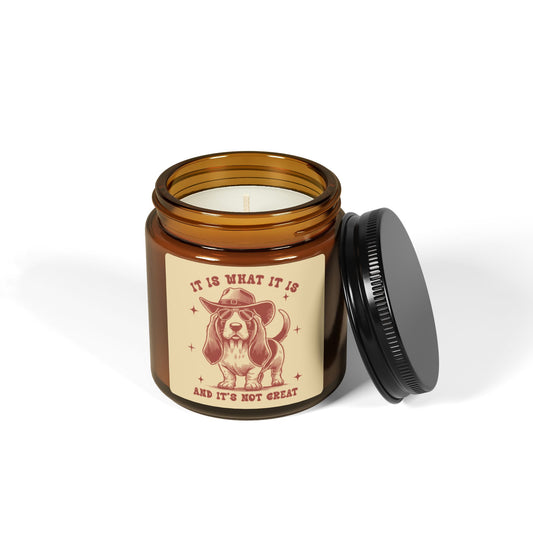 Funny Dog Candle