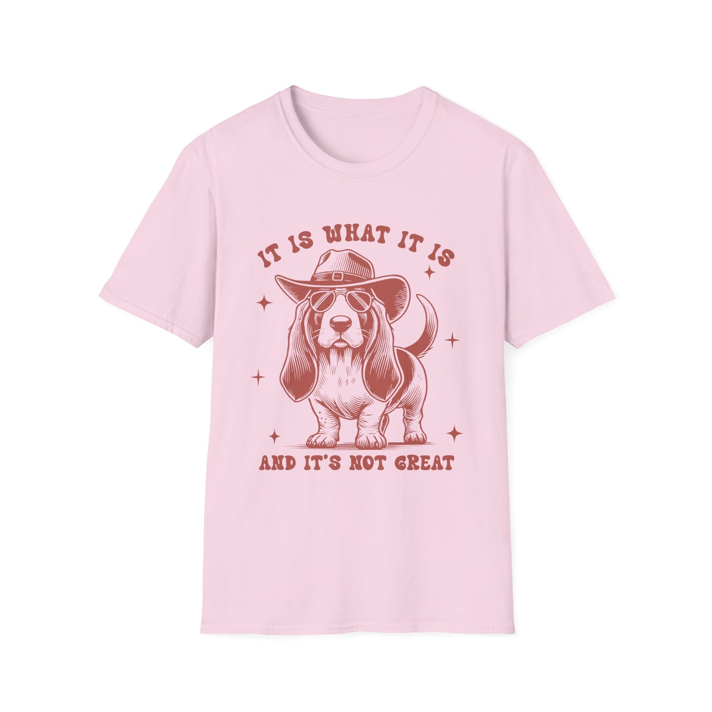 Funny Dog Lover T-Shirt, Humor Tee, Gift for Pet Owners, Casual Wear, Unisex Softstyle Shirt, Birthday Gift, Meme Tee