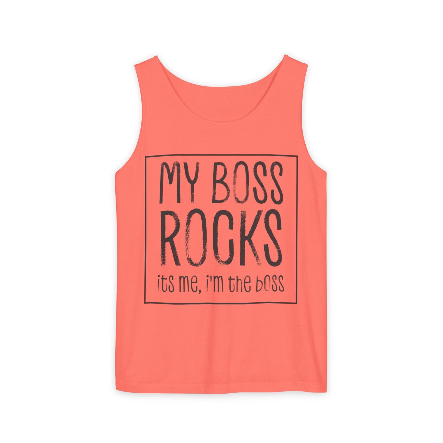 Boss's Day Unisex Garment-Dyed Tank Top