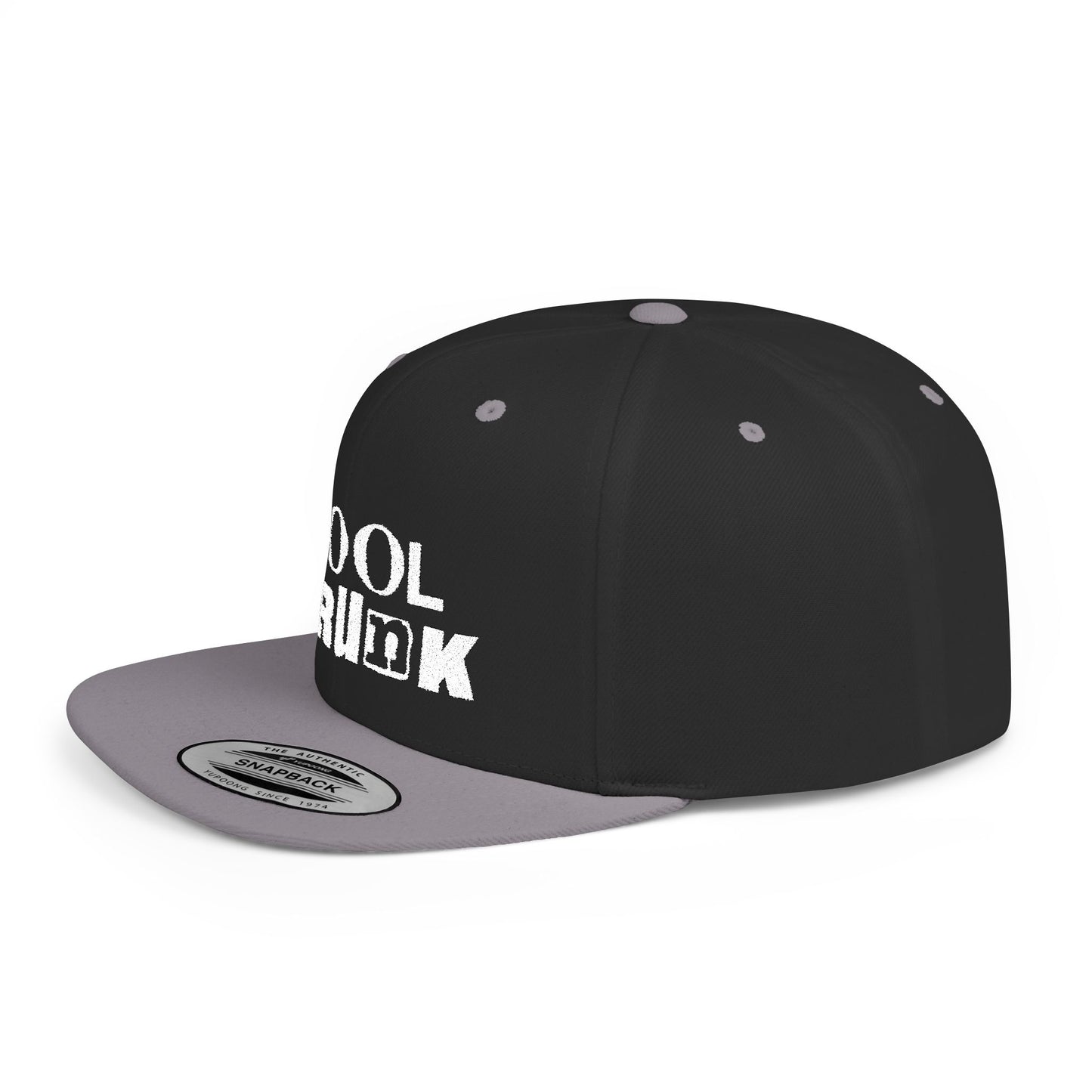 Cool Drunk Flat Bill Snapback Hat