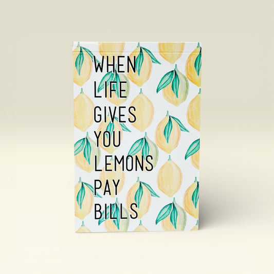 "When Life Gives you Lemons" Journal + pocket journal