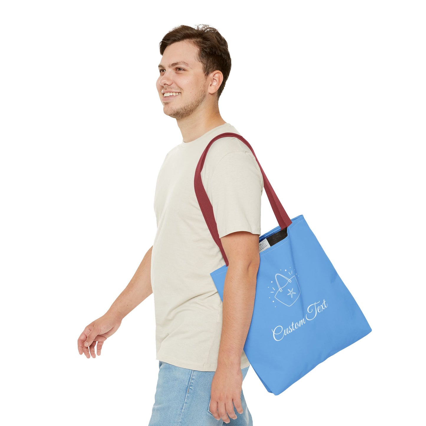 Personalized Beach Tote Bag