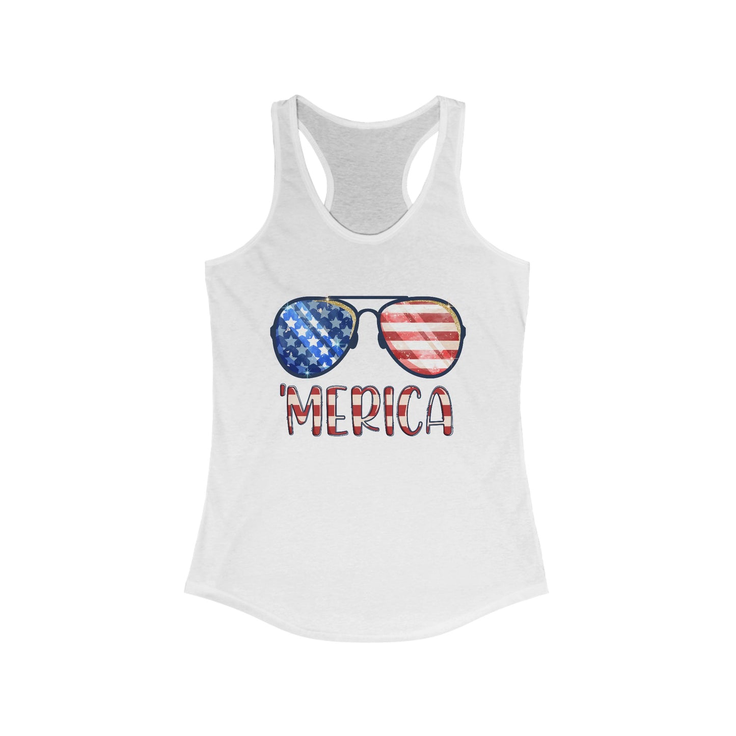 Patriotic Women's Tank Top - Merica