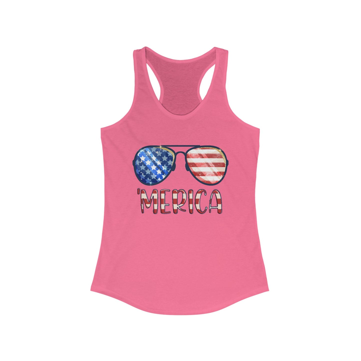 Patriotic Women's Tank Top - Merica