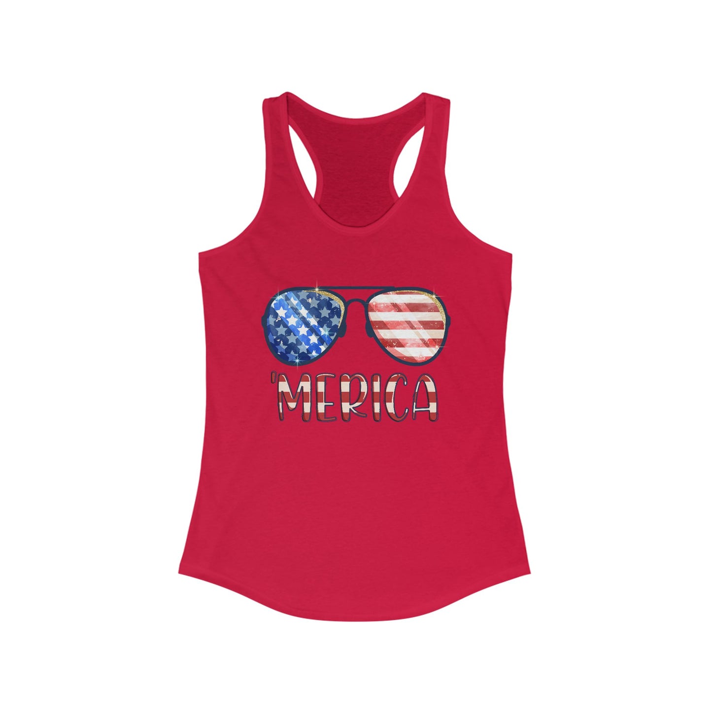 Patriotic Women's Tank Top - Merica