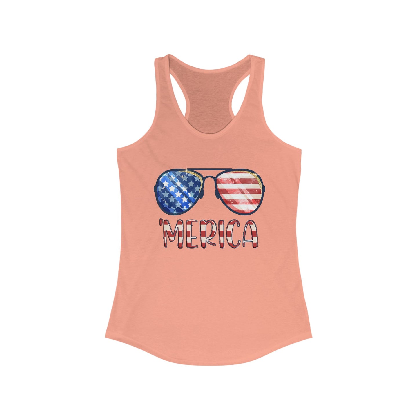 Patriotic Women's Tank Top - Merica