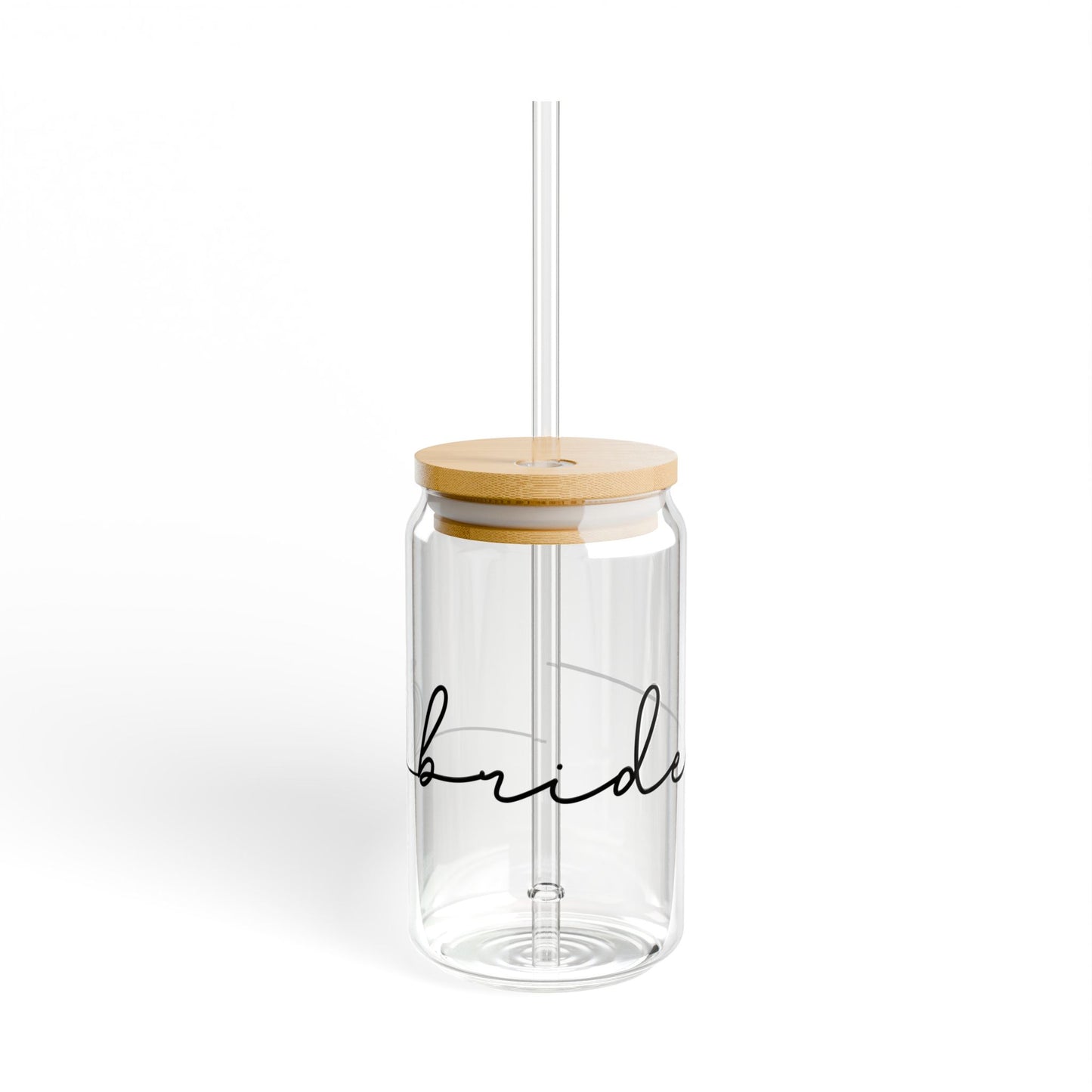 Simple Bridal Sipper Glass