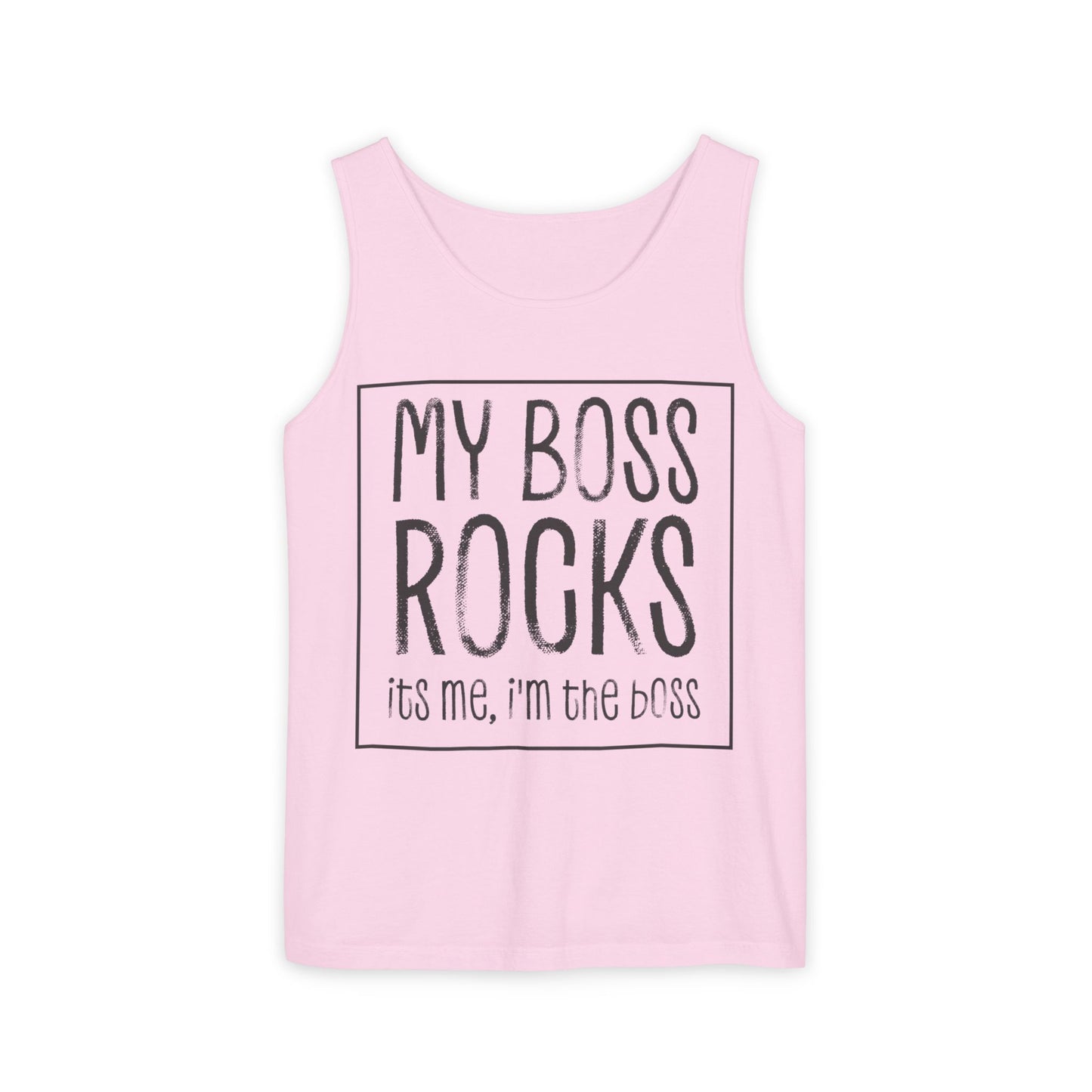 Boss's Day Unisex Garment-Dyed Tank Top