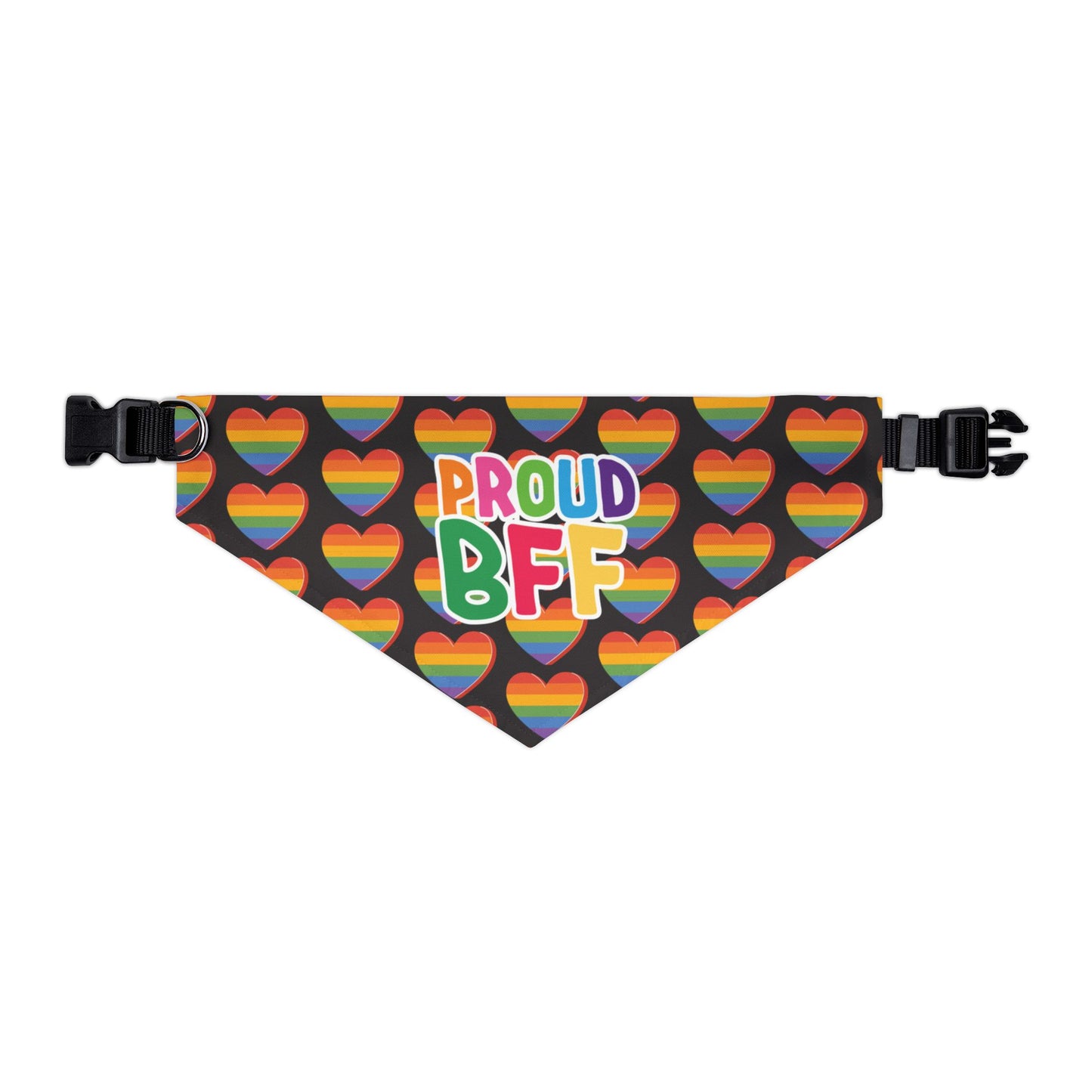 Proud BFF Pet Bandana Collar