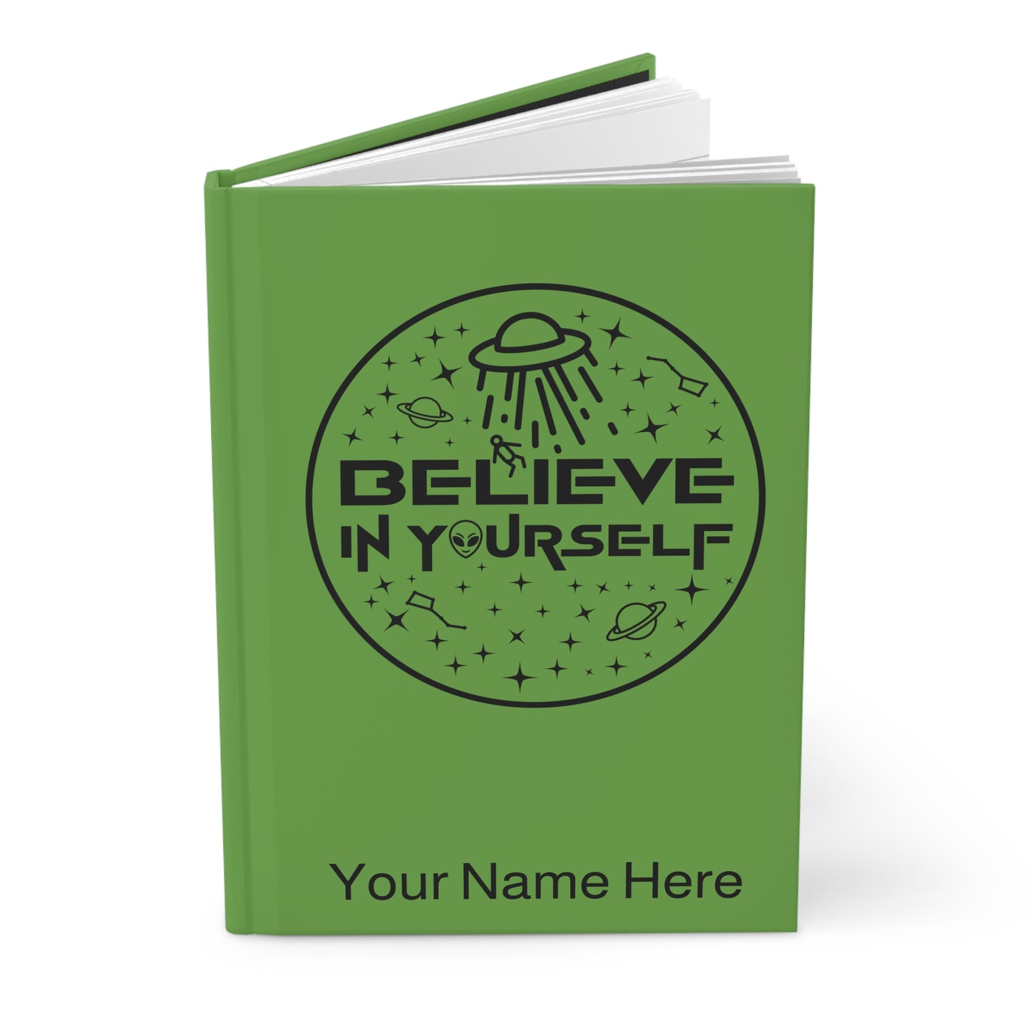 Personalized Believe in Yourself Hardcover Journal