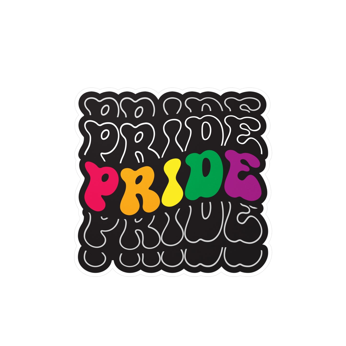 Pride Kiss-Cut Vinyl Decals