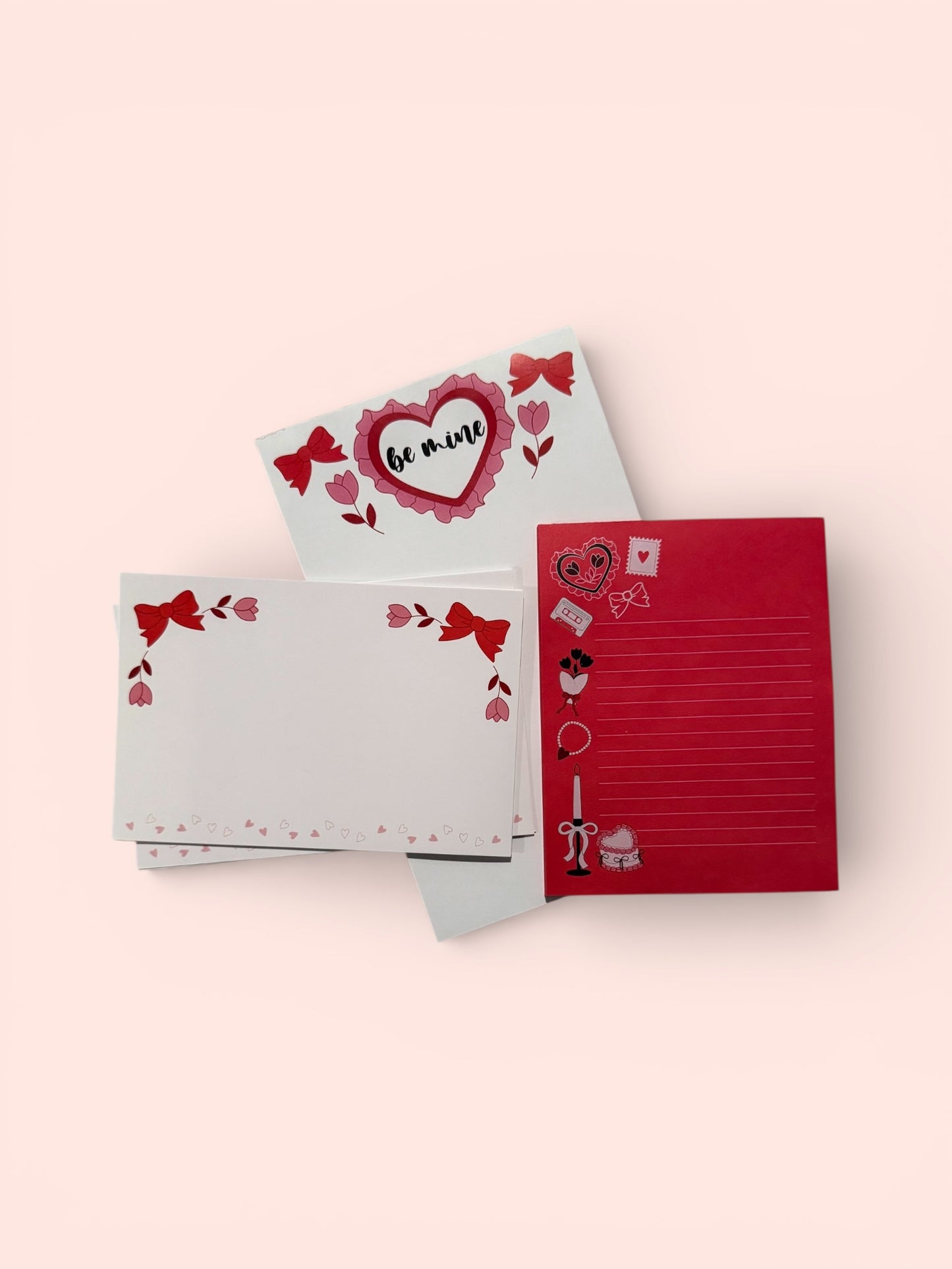 “Be Mine” Valentine Stationery Set