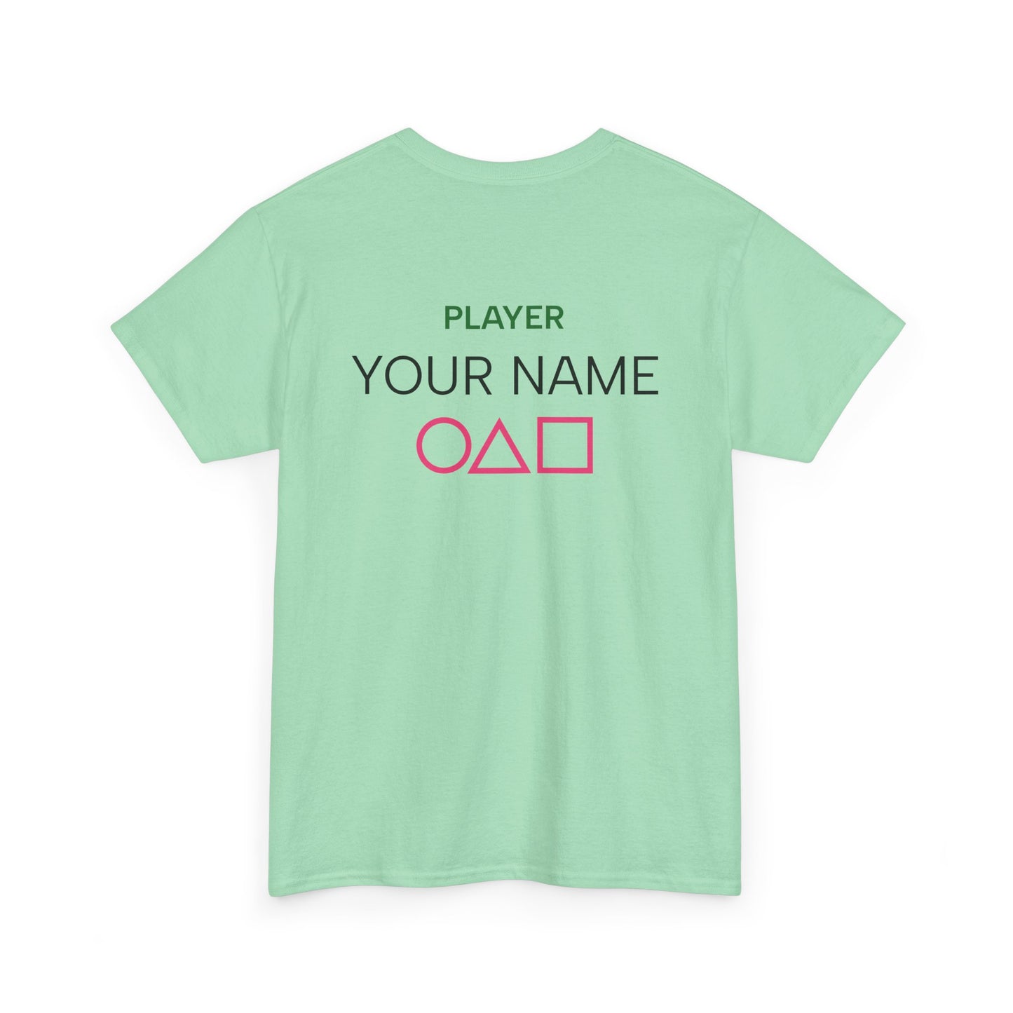 Custom Squid Game Inspired Player Shirt