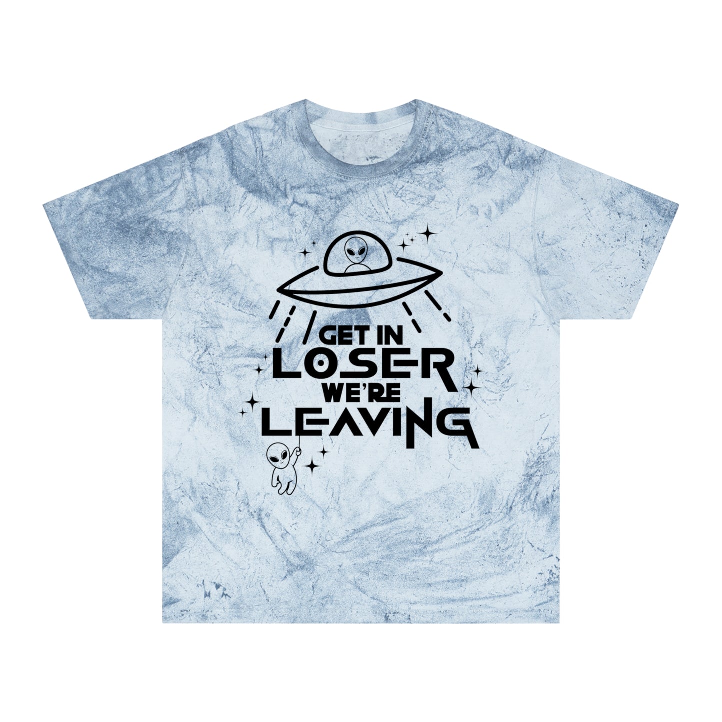 Alien-Themed Color Blast T-Shirt