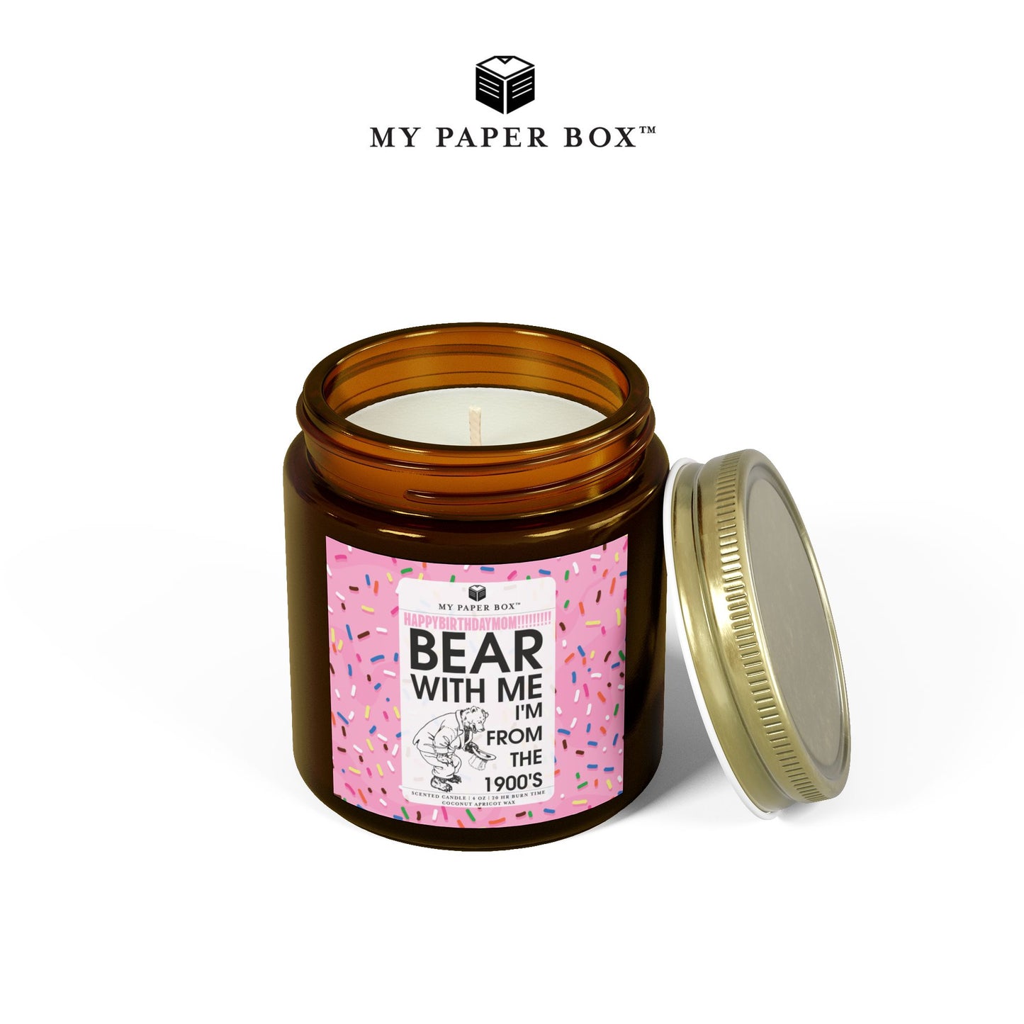Bear with me Candle