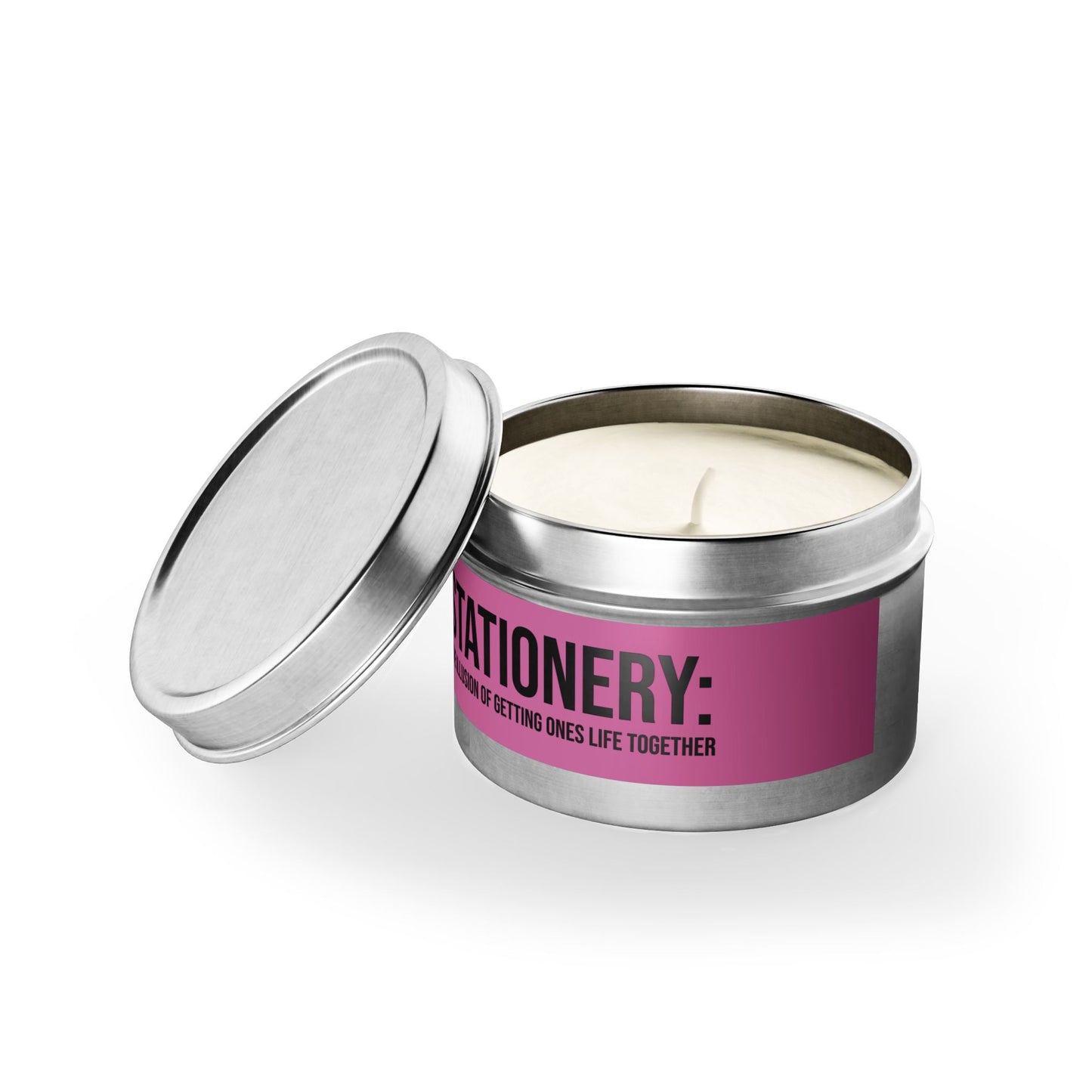 Quirky Tin Candles: