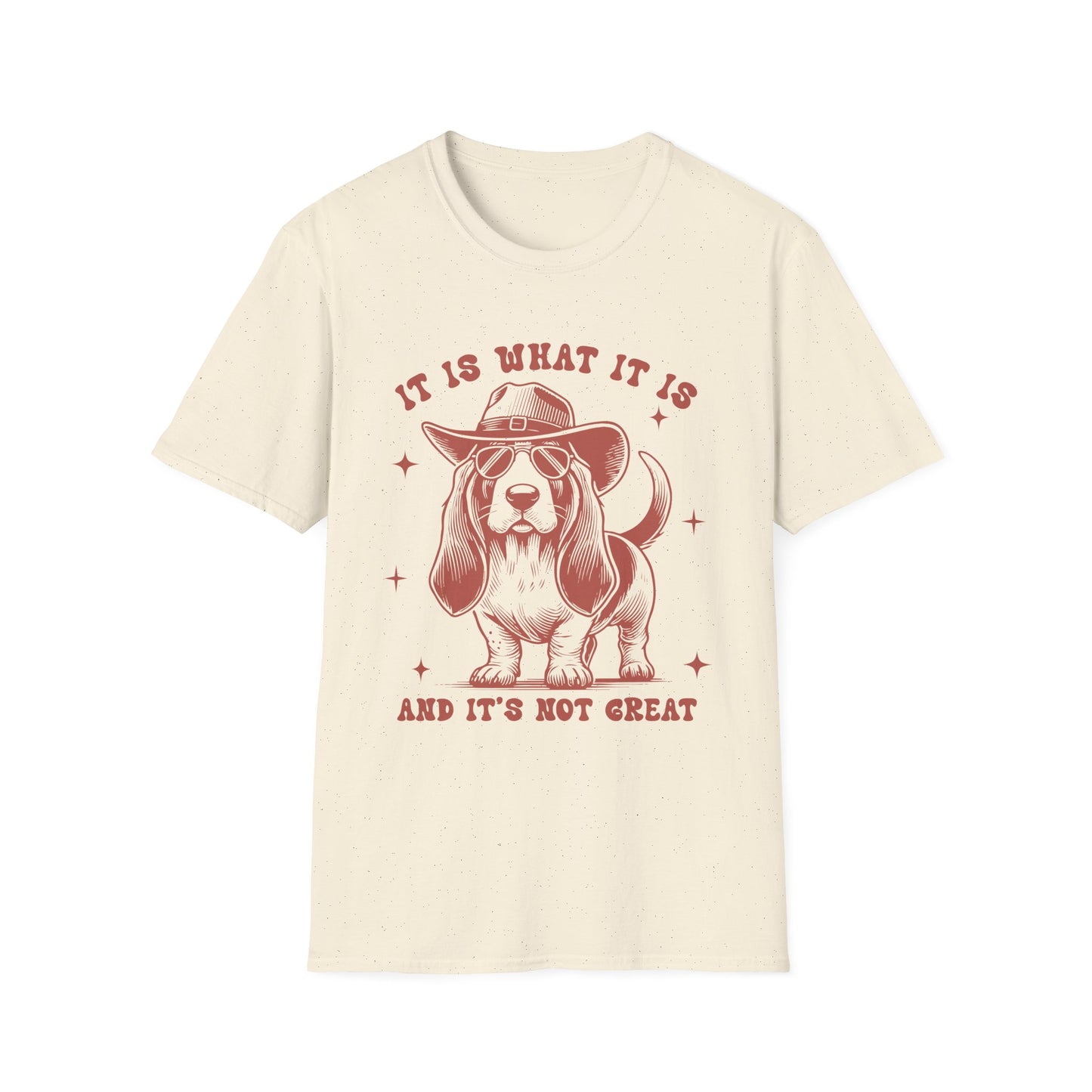 Funny Dog Lover T-Shirt, Humor Tee, Gift for Pet Owners, Casual Wear, Unisex Softstyle Shirt, Birthday Gift, Meme Tee