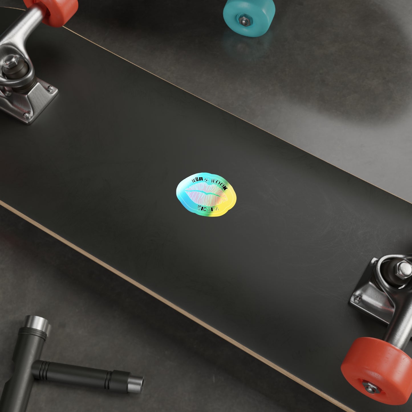 Holographic Lip Sticker