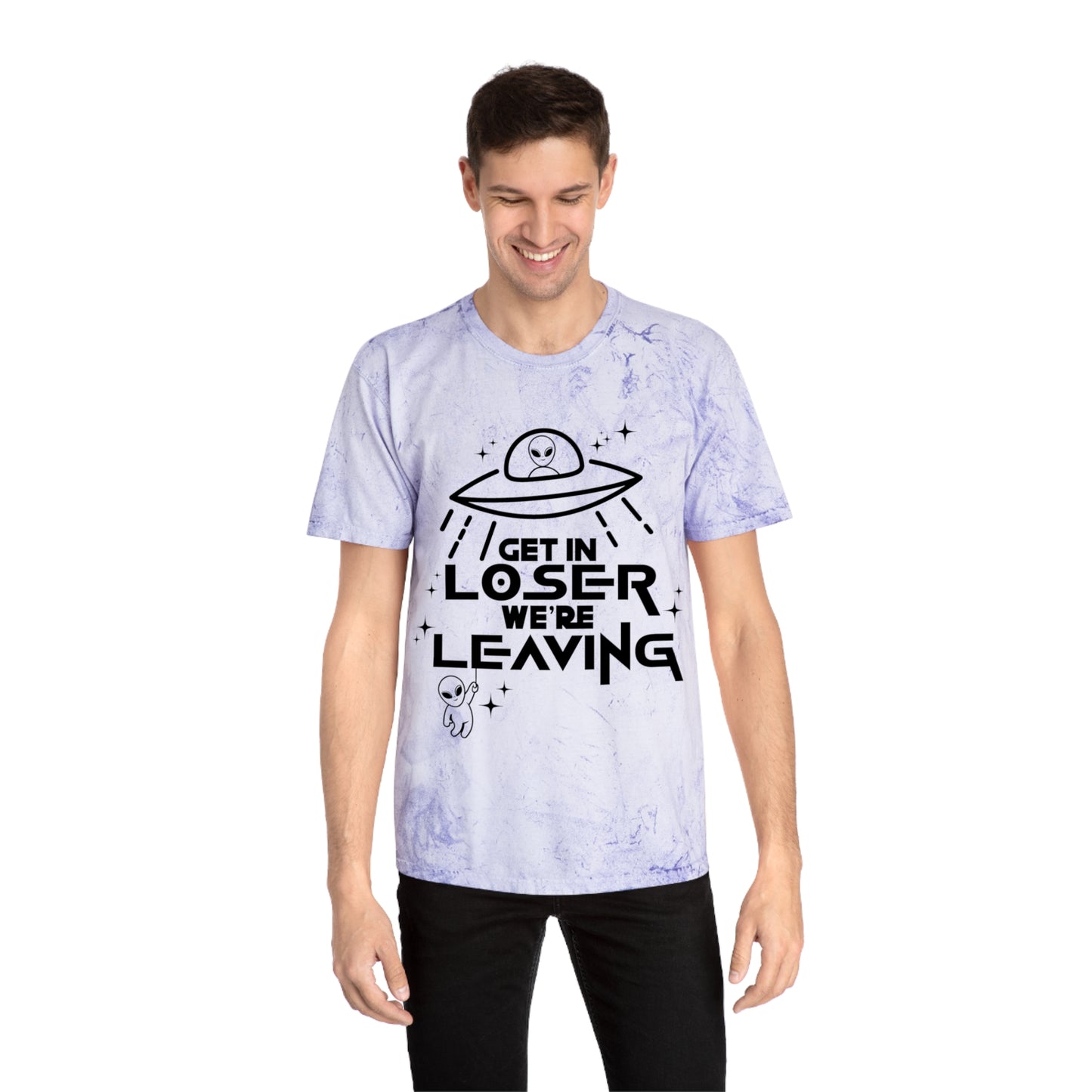 Alien-Themed Color Blast T-Shirt