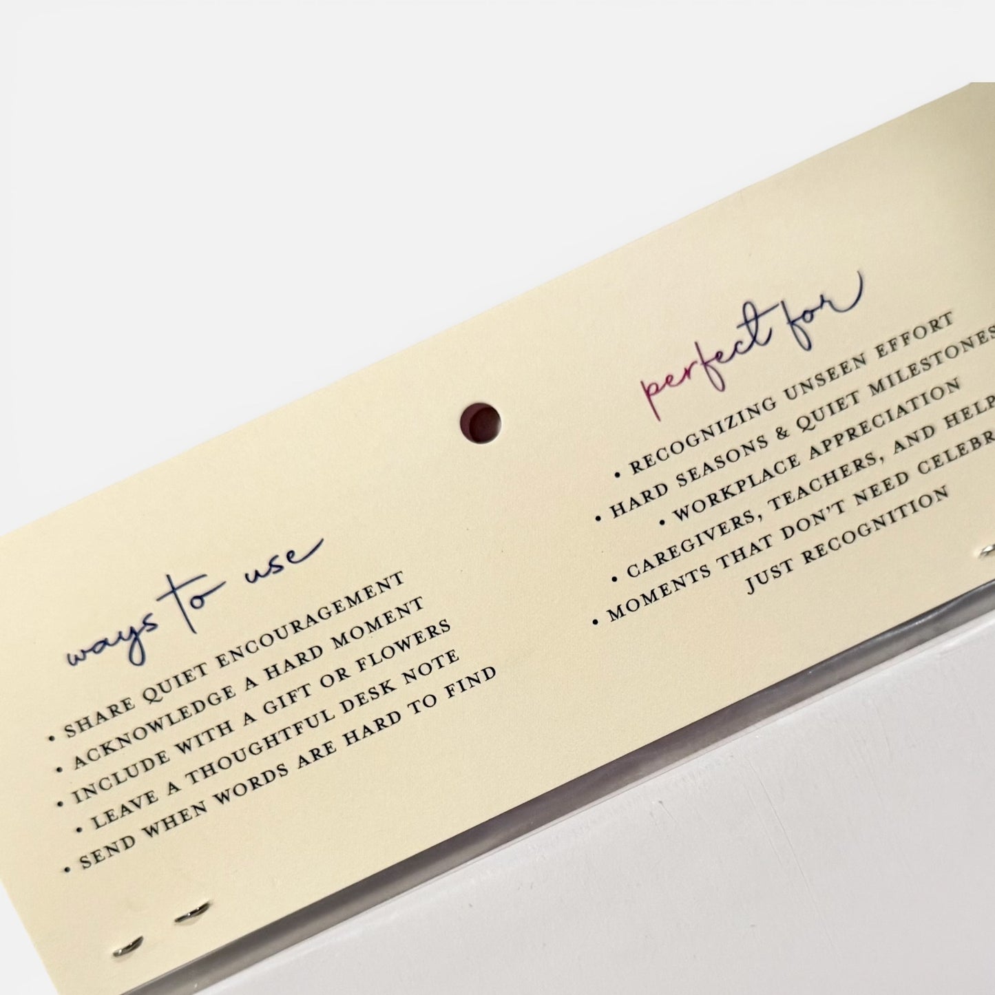 Quiet moments Notecard Set