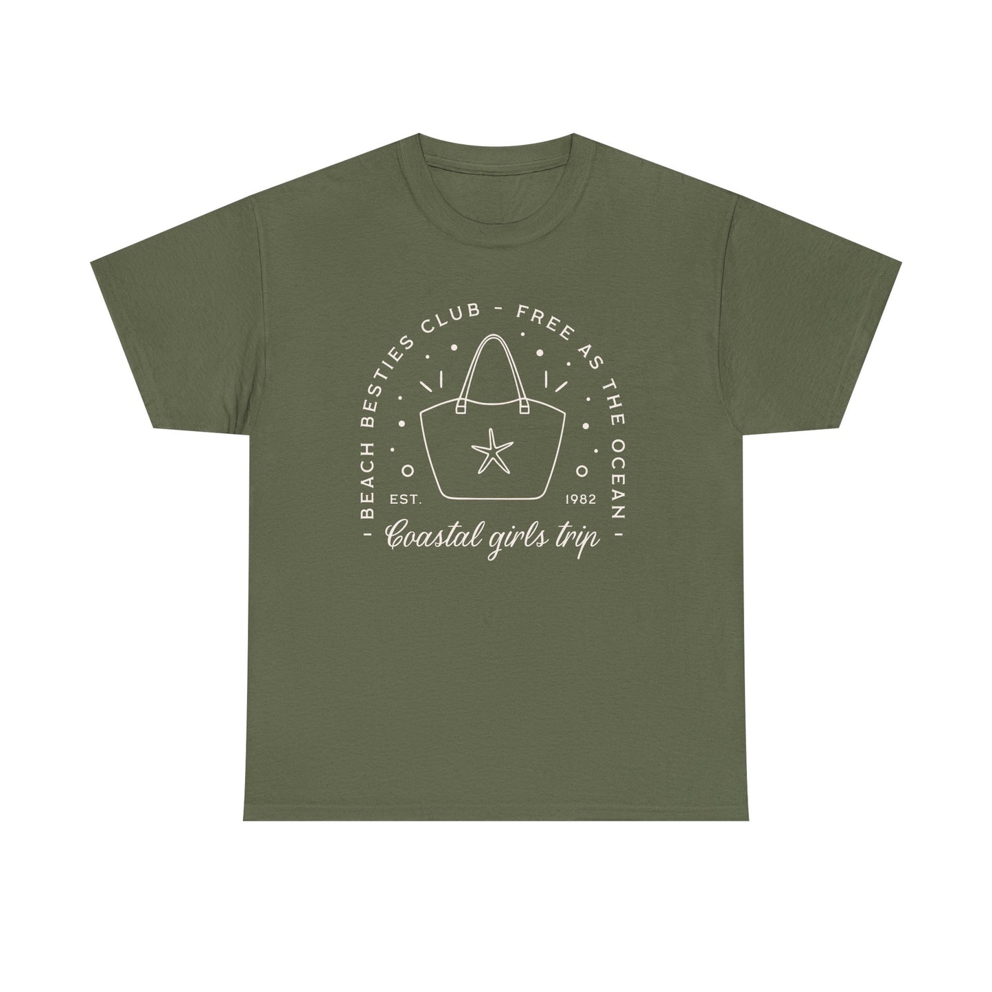 Beach Besties Club Tee - Customizable