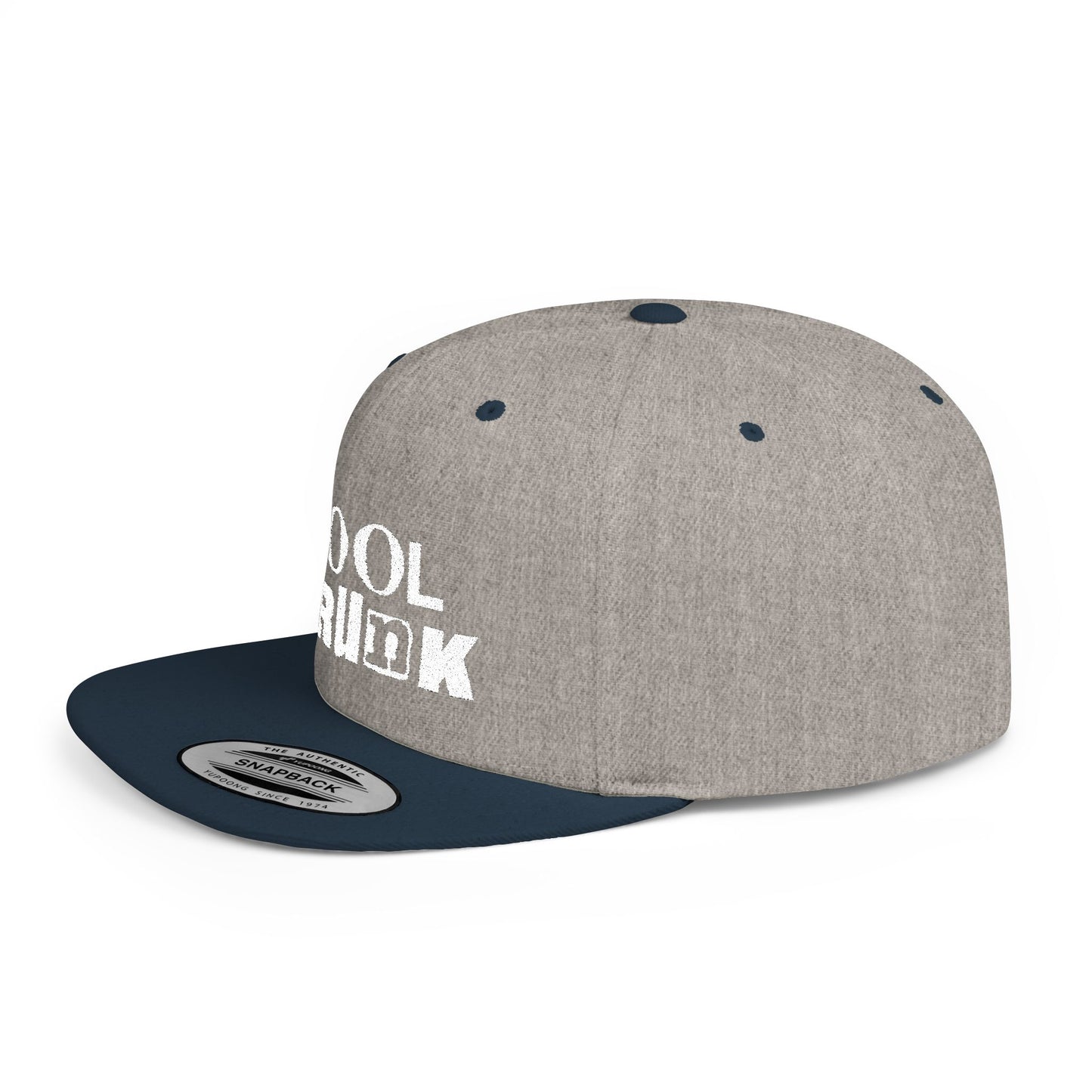 Cool Drunk Flat Bill Snapback Hat