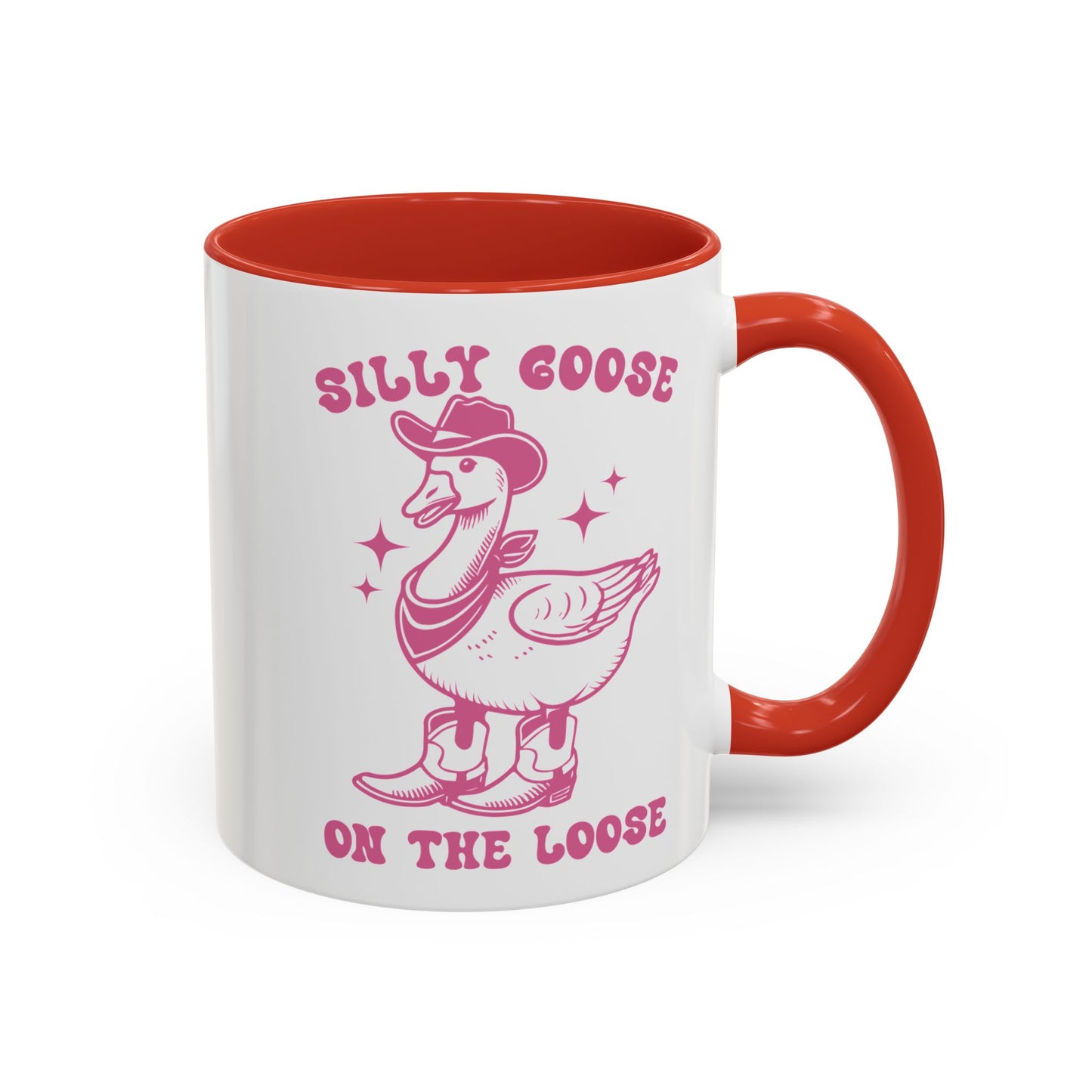 Silly Goose Coffee Mug, Fun Ceramic Cup for Everyday Use, Quirky Gift for Friends, Cute Office Mug, Perfect for Birthdays