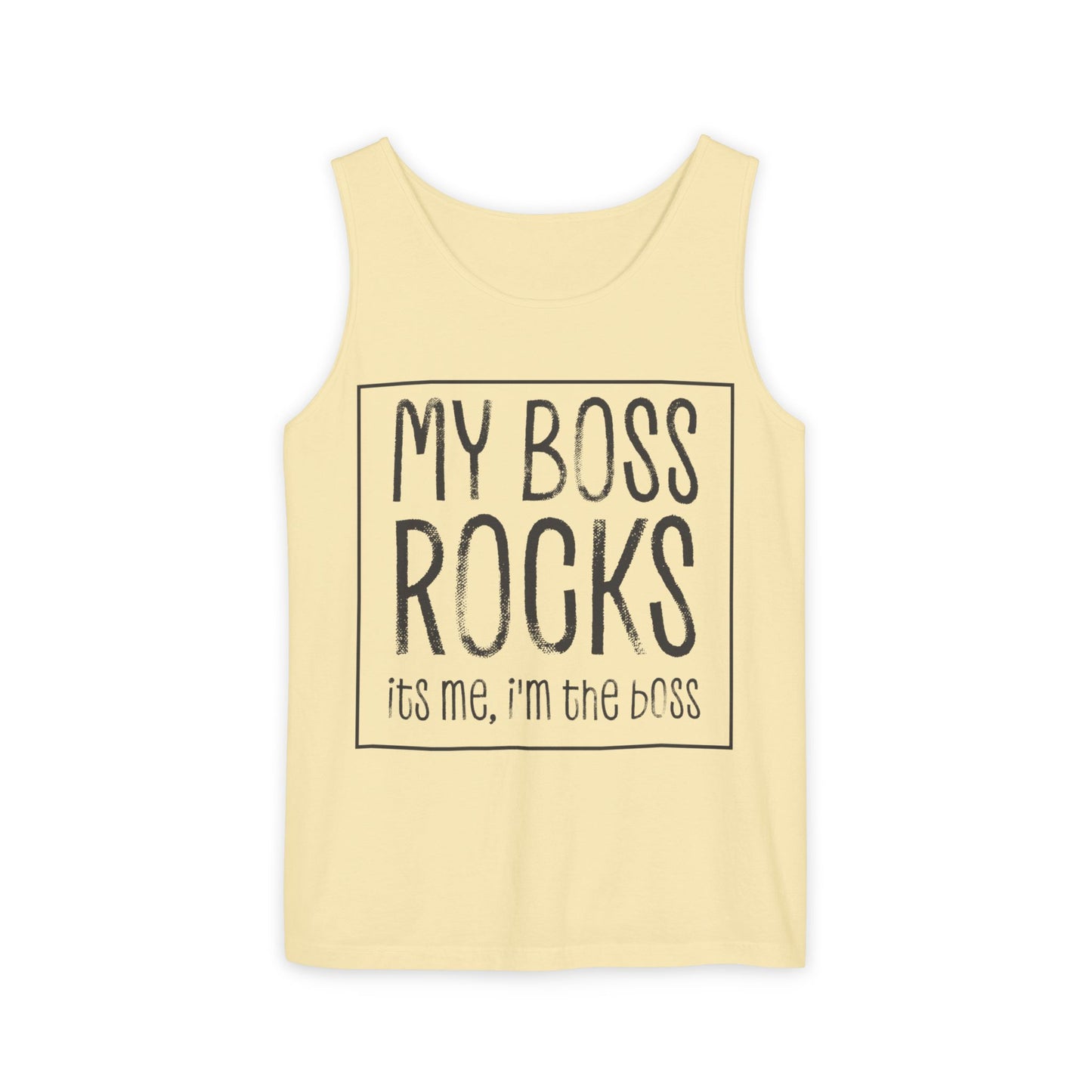 Boss's Day Unisex Garment-Dyed Tank Top