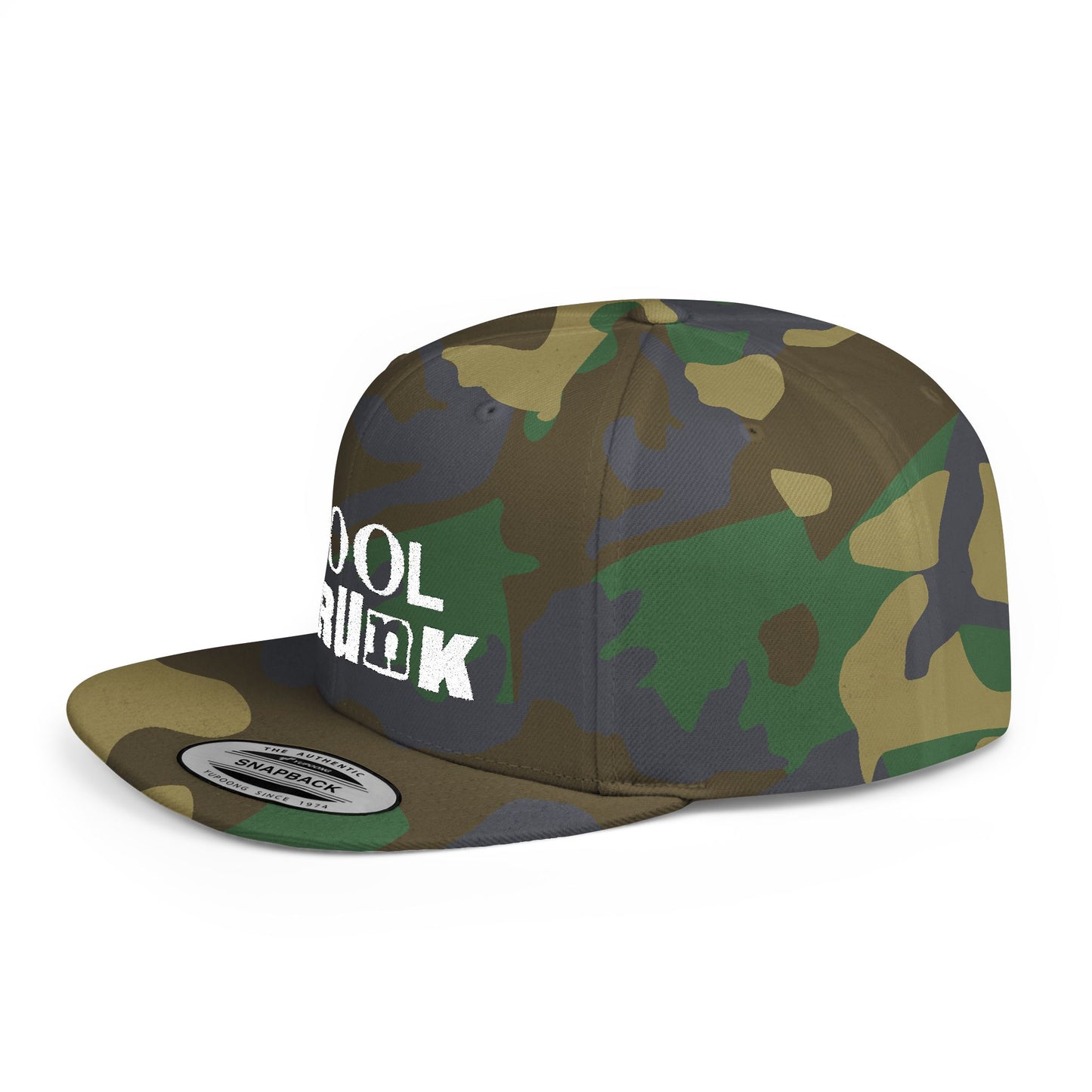 Cool Drunk Flat Bill Snapback Hat