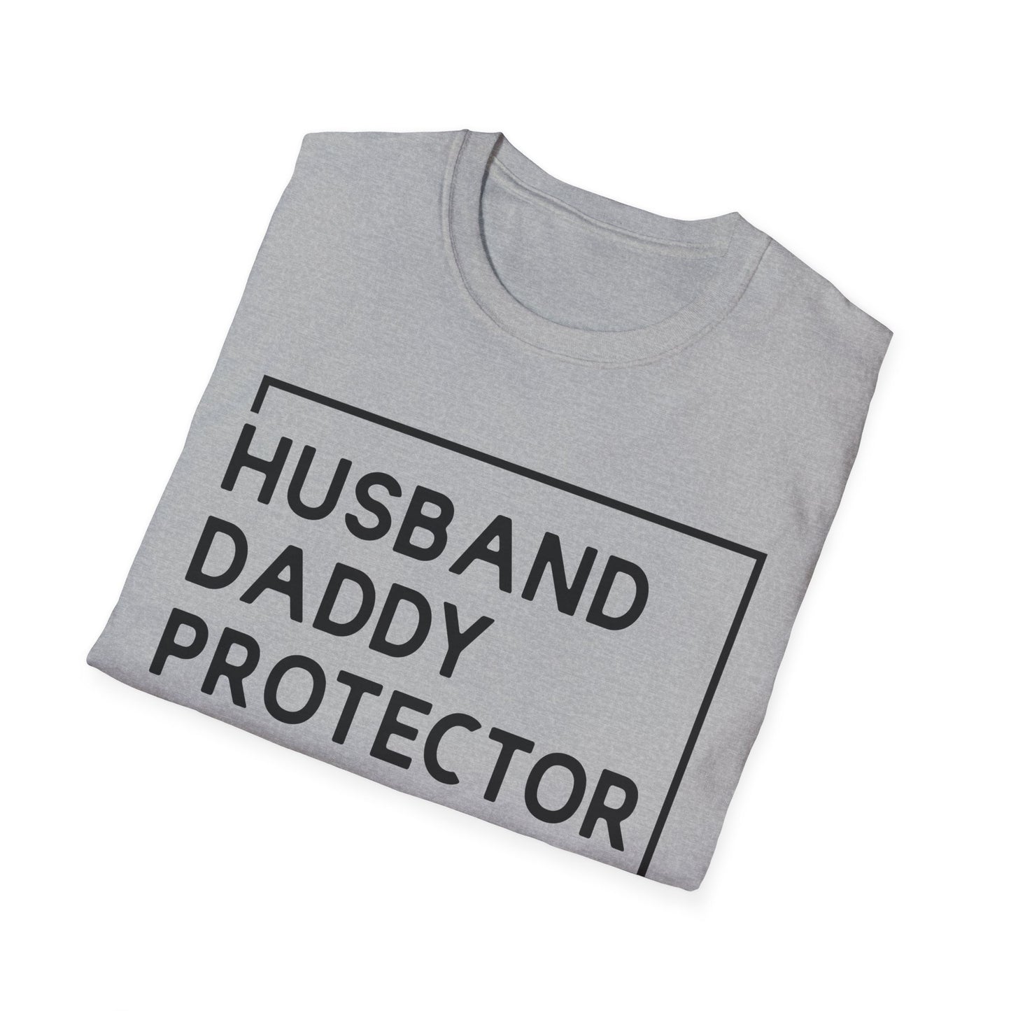 Husband Daddy Protector Hero T-Shirt
