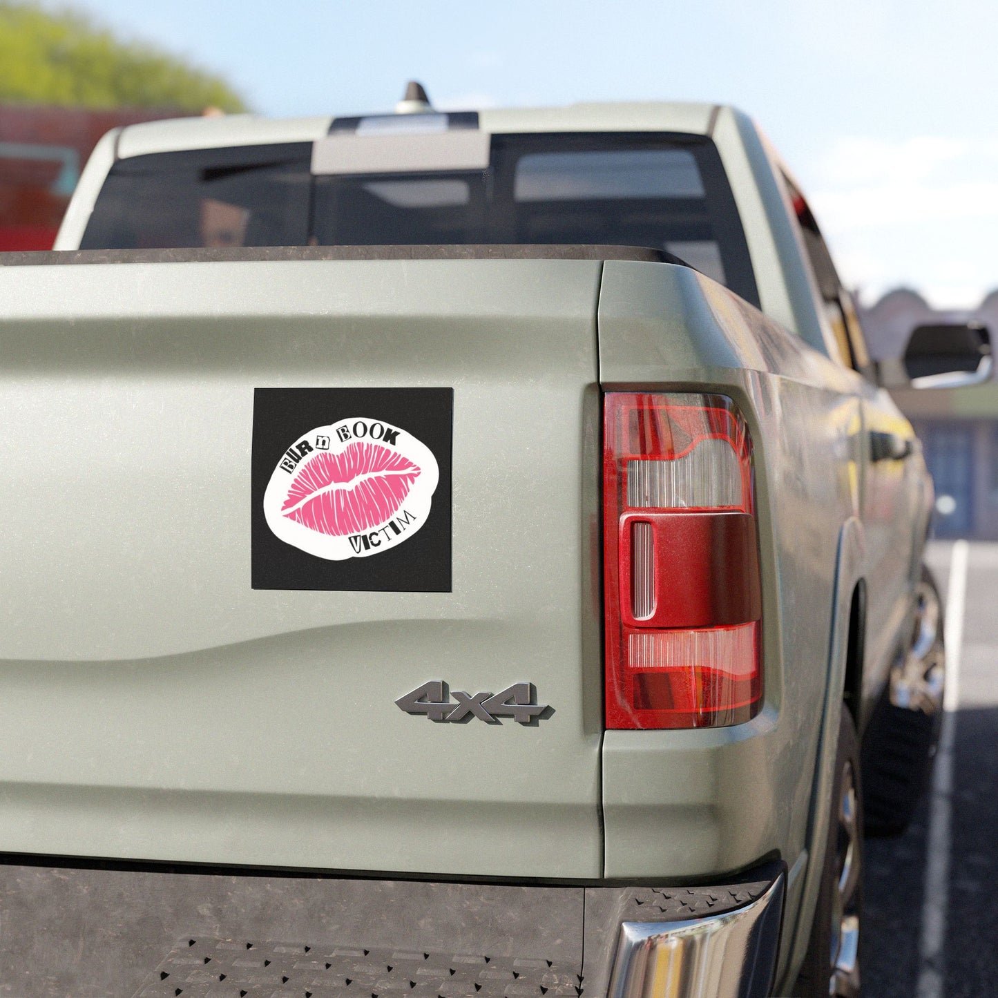Burn Book Victim Car Magnet