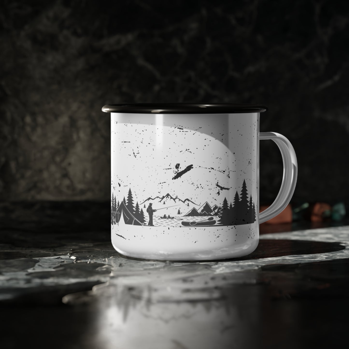Personalized Enamel Camp Cup