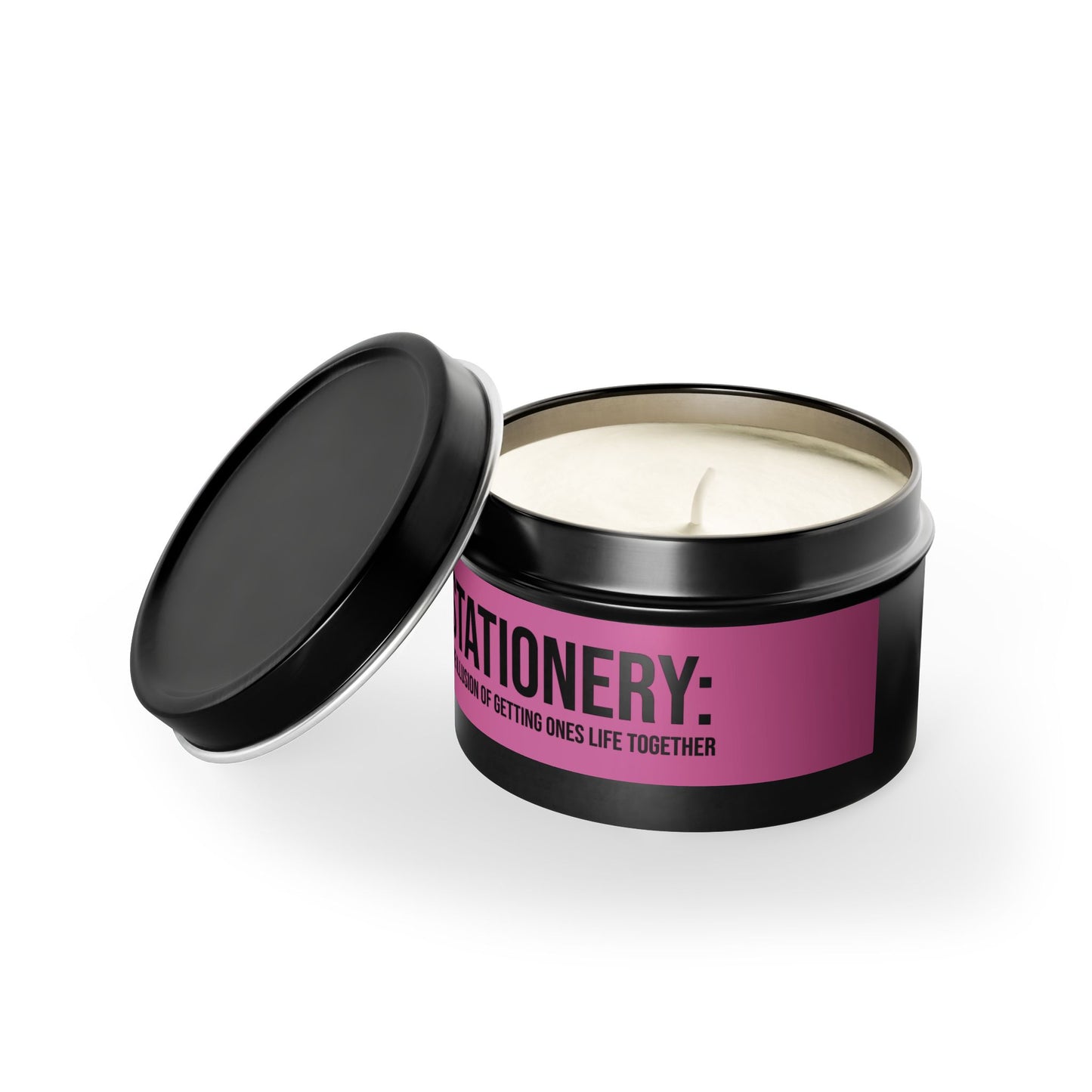 Quirky Tin Candles: