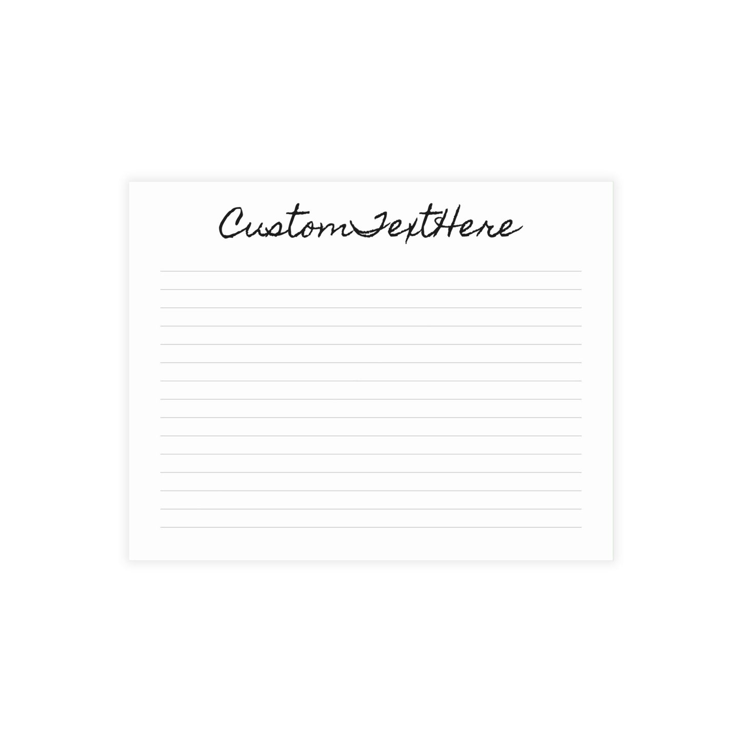 Customizable Notecard Bundle