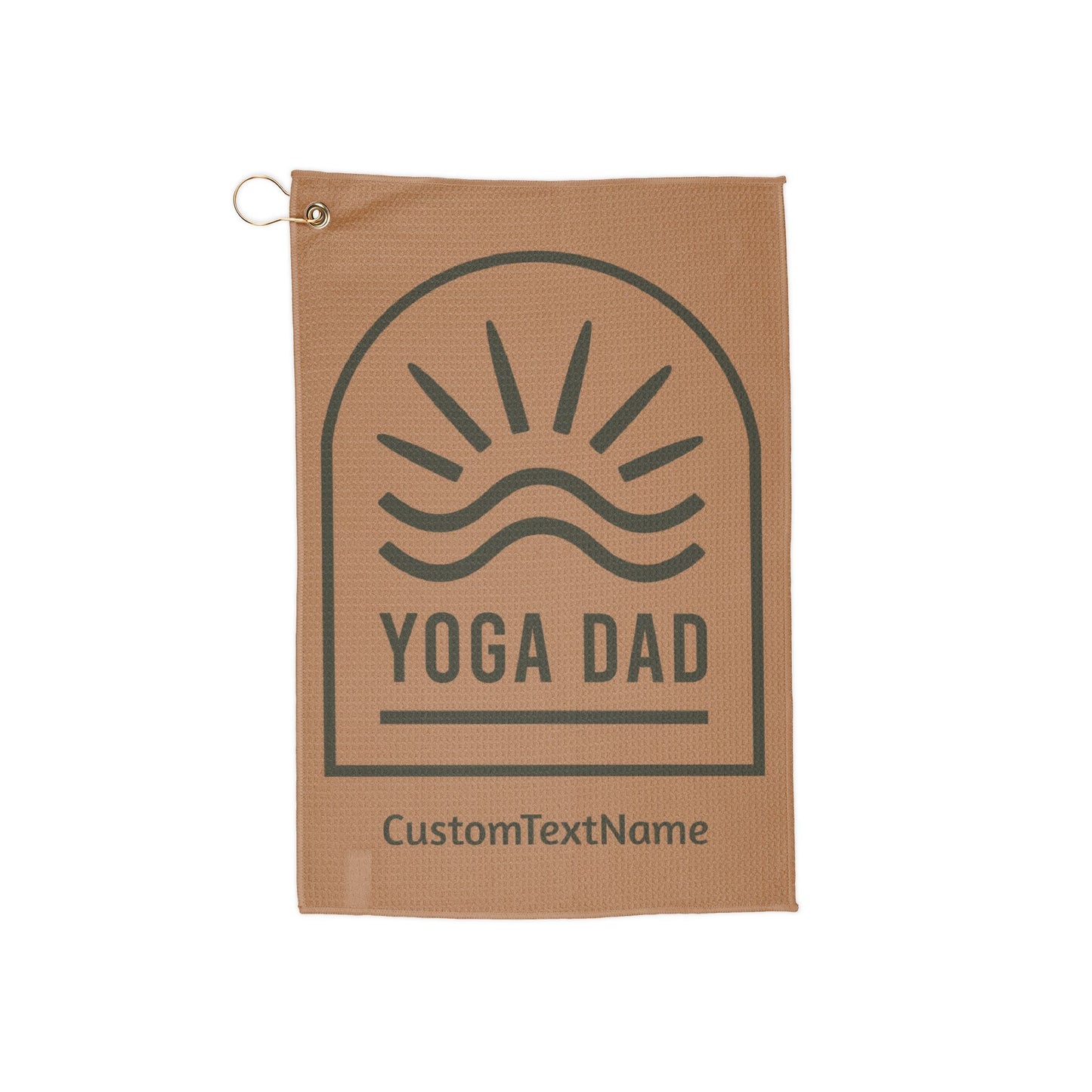 Yoga Dad Gym Towel for Dad