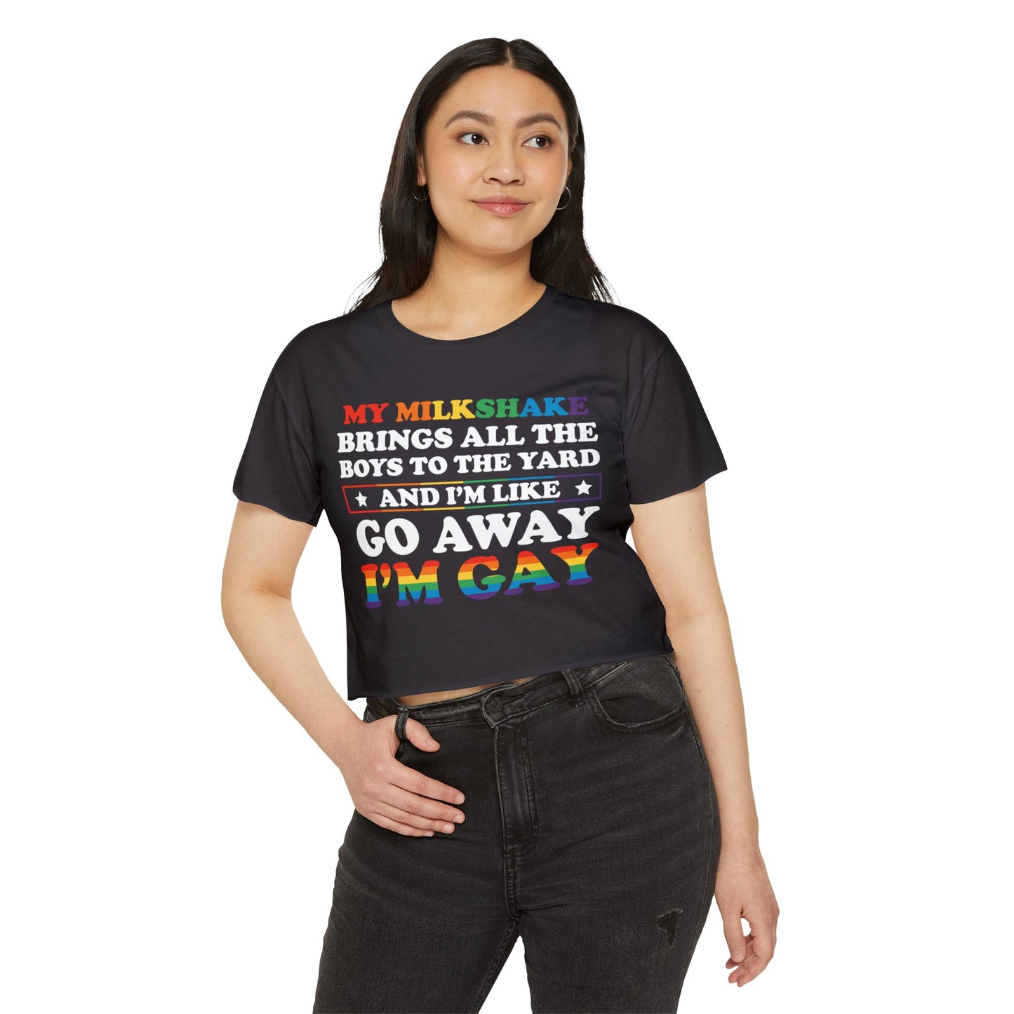 Pride Festival Crop Top - My Milkshake Design