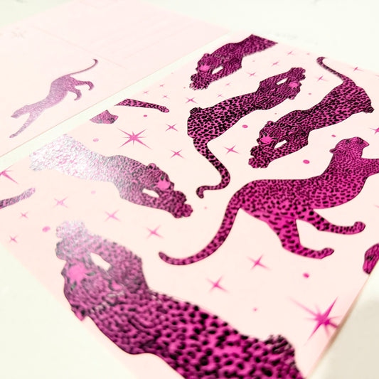 Cheetah Postcard Set