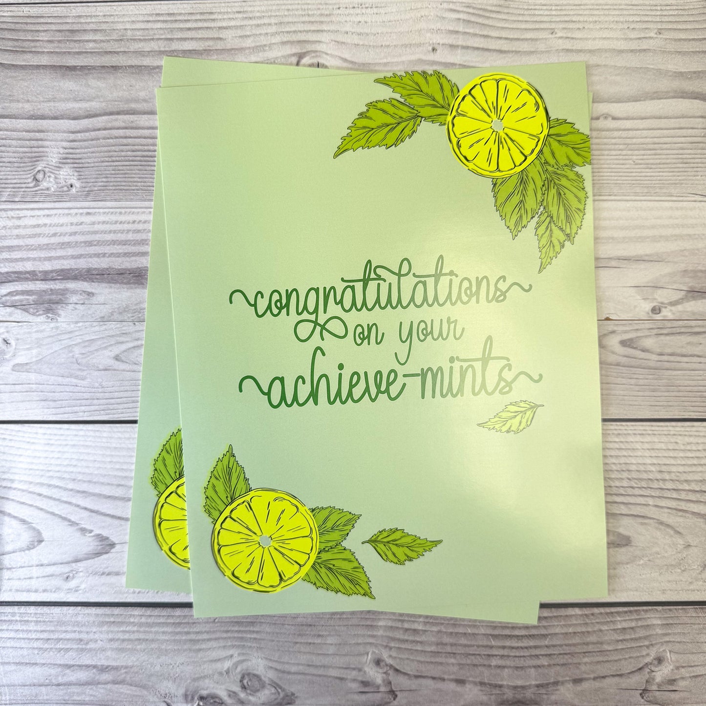 Achieve-Mints Poster