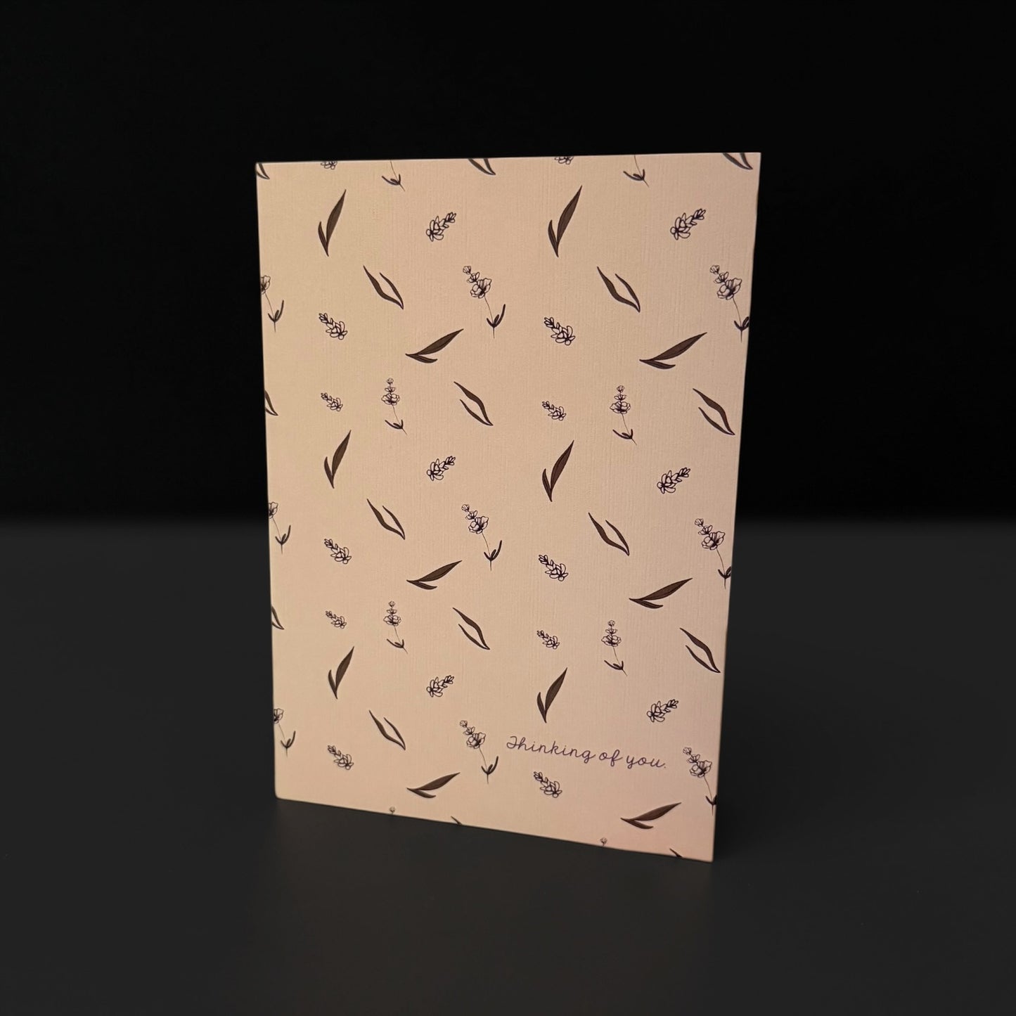 “Thinking of You” Botanical Greeting Card