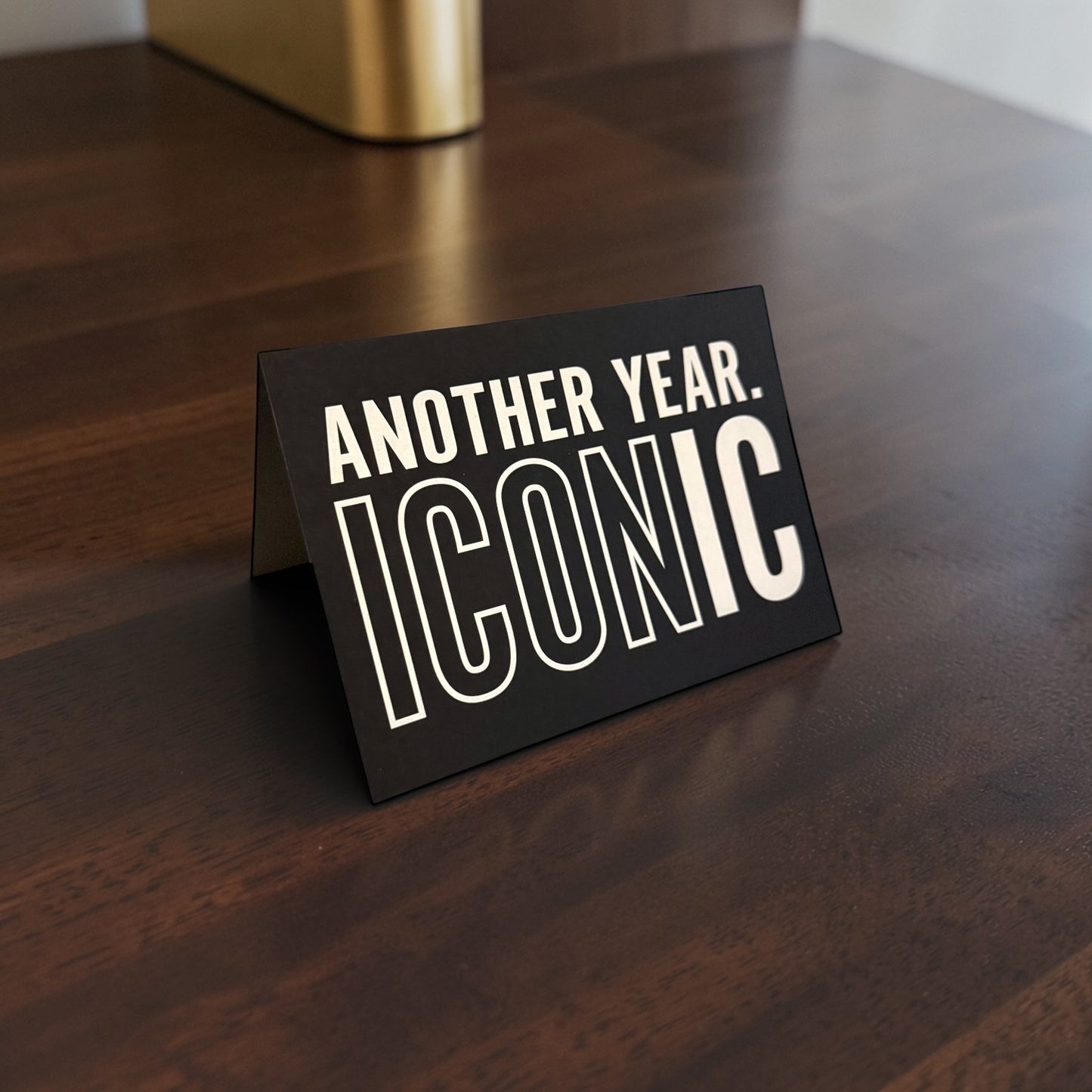 Another year iconic Greeting Card