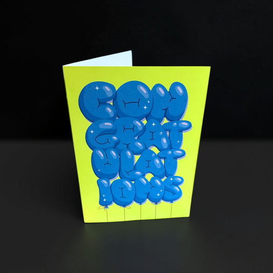 Congrats You Did It Greeting Card