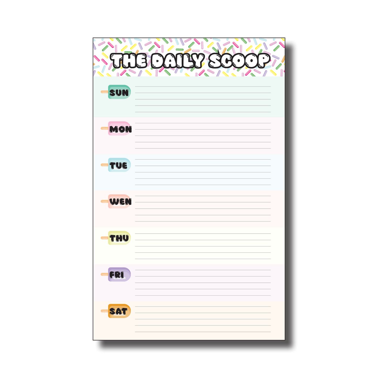 Daily Scoop Notepad