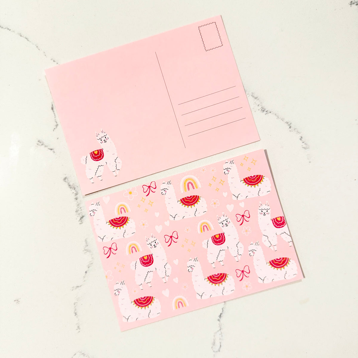 Llama Postcard Set