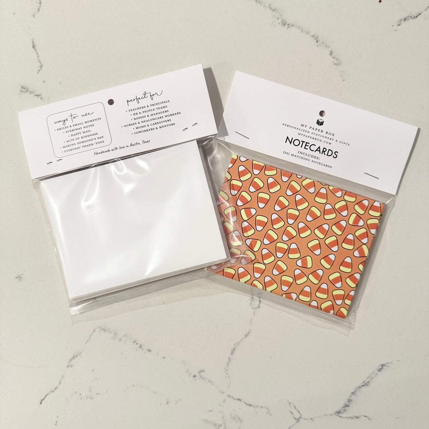 Candy Corn Notecard Set