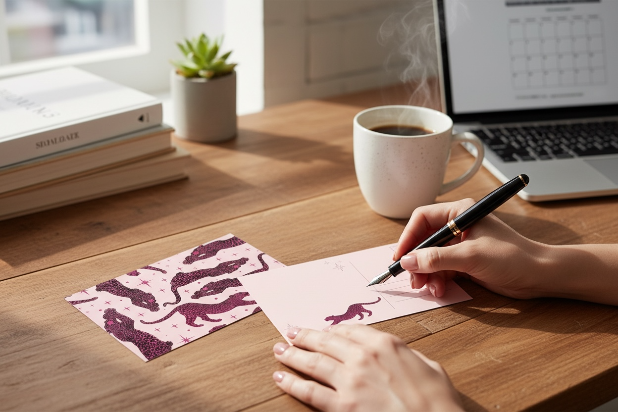 Cheetah Postcard Set