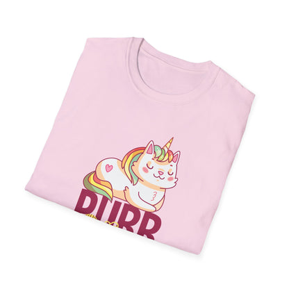 Purrfect Unicorn T-Shirt, Cute Cat Tee, Gift for Cat Lovers, Funny Unicorn Shirt, Birthday, Party, Everyday Wear